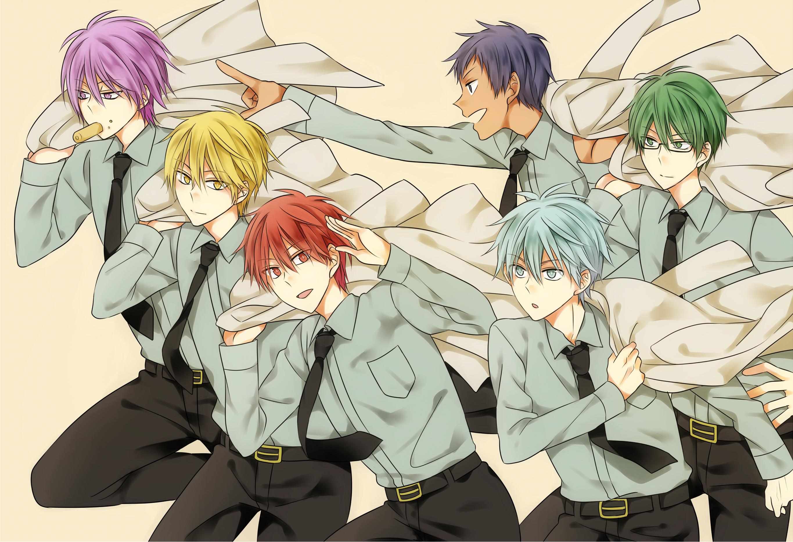 2731x1867 Ryōta Kise, Shintarō Midorima, Tetsuya Kuroko, Daiki Aomine, Kurokos Basketball, Seijūrō Akashi, Atsushi Murasakibara wallpaper