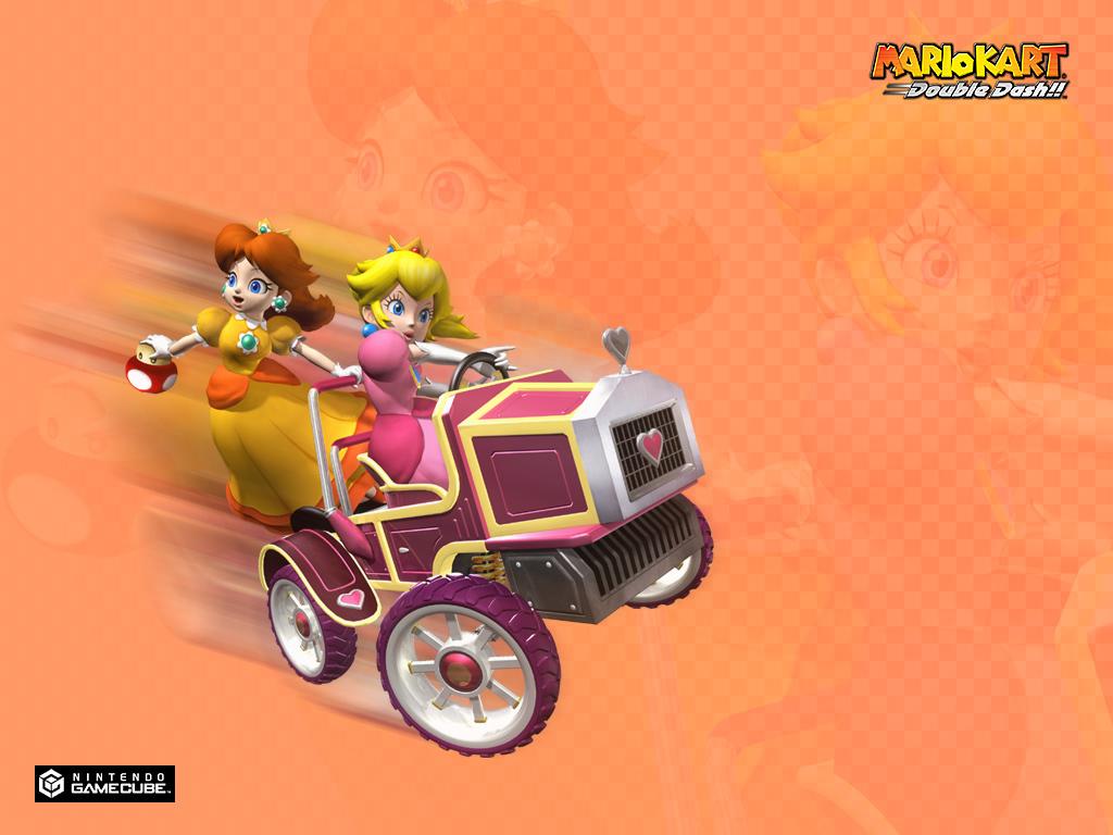 1024x768 Mario Kart Double Dash Daisy Wallpaper