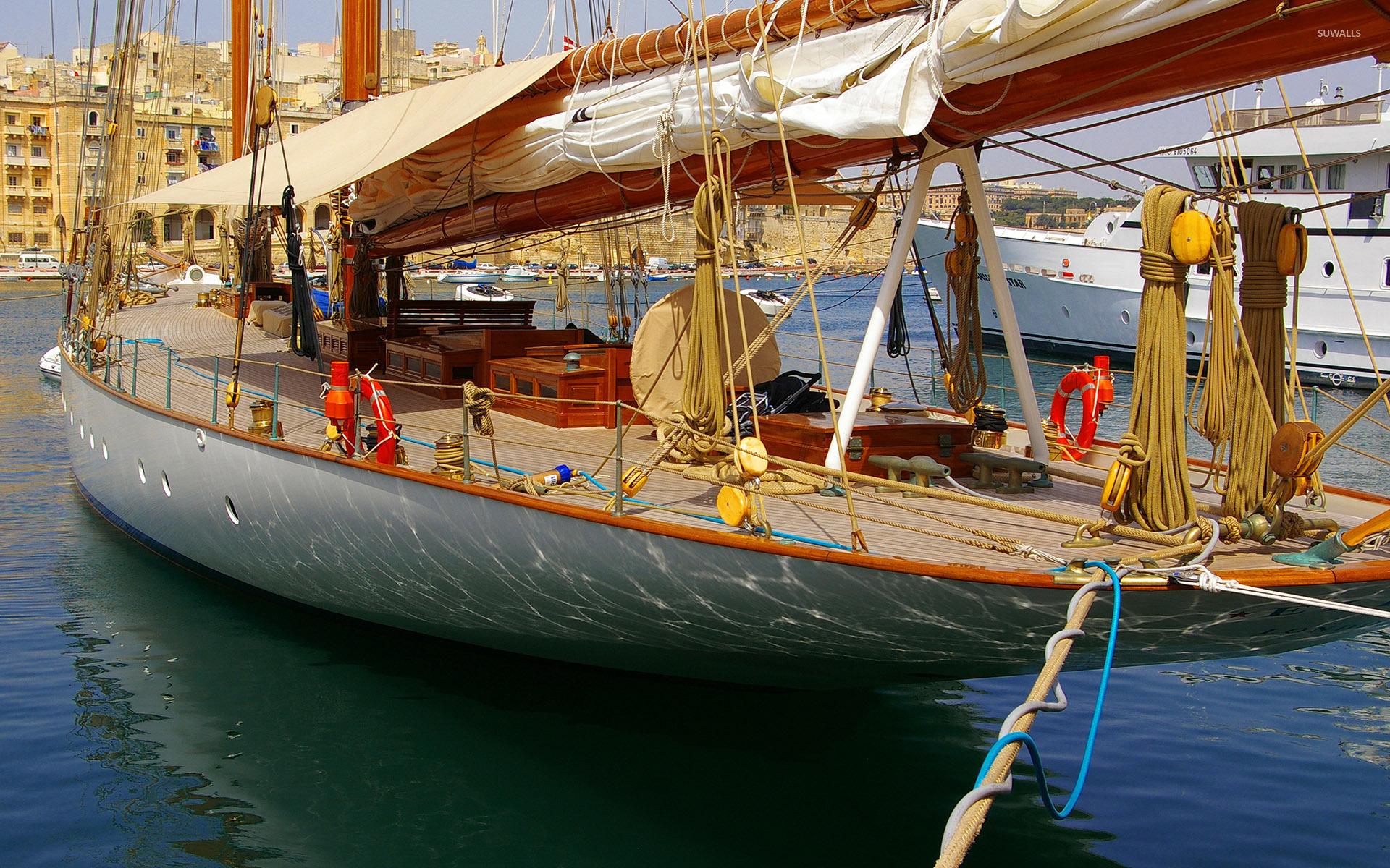 1920x1200 Sailing boat wallpaper wallpaper