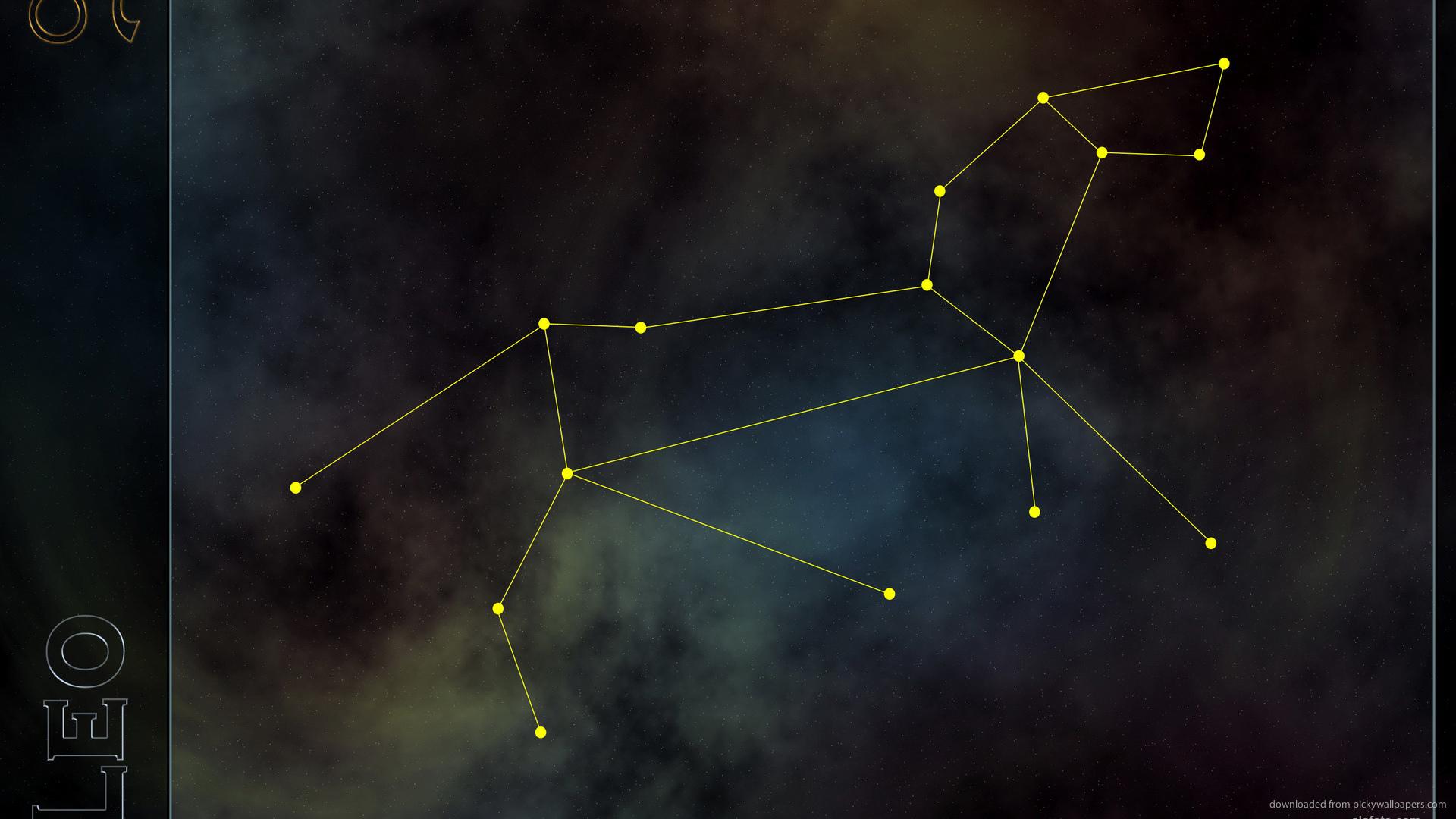 1920x1080 Free download HD Leo Constellation Wallpaper [1920x1080] for your Desktop, Mobile & Tablet. Explore Constellations Wallpaper. Constellation Wallpaper Ralph Lauren, Orion Constellation Wallpaper, Night Sky Wallpaper Constellations