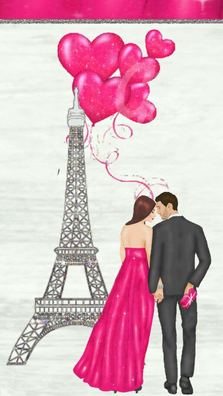 736x1308 W.✿‿PHONE. Valentines wallpaper, Paris wallpaper, Girly m