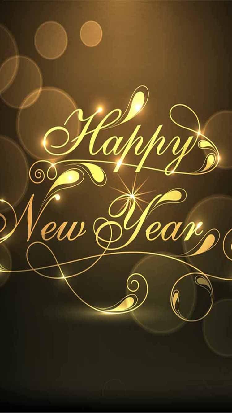 750x1334 iPhone Wallpaper Happy New Year Aesthetic
