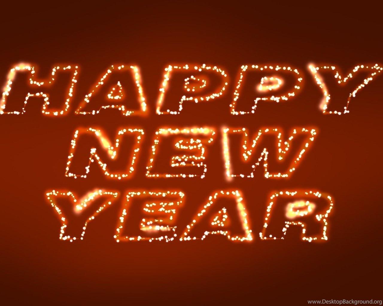 1280x1024 Happy New Year Simple HD Mobile Wallpaper Desktop Background