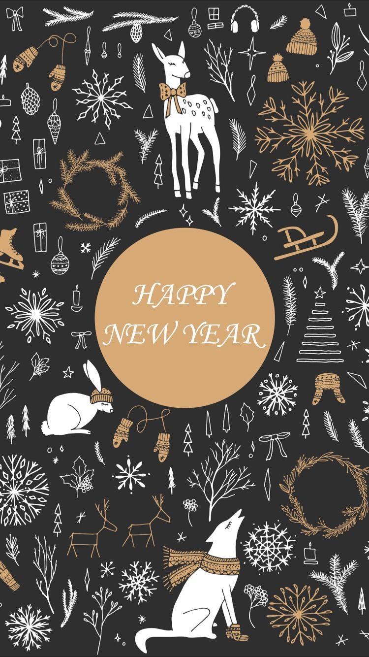 750x1334 Christmas & New Years. New year wallpaper, Christmas and new year, Phone wallpaper winter