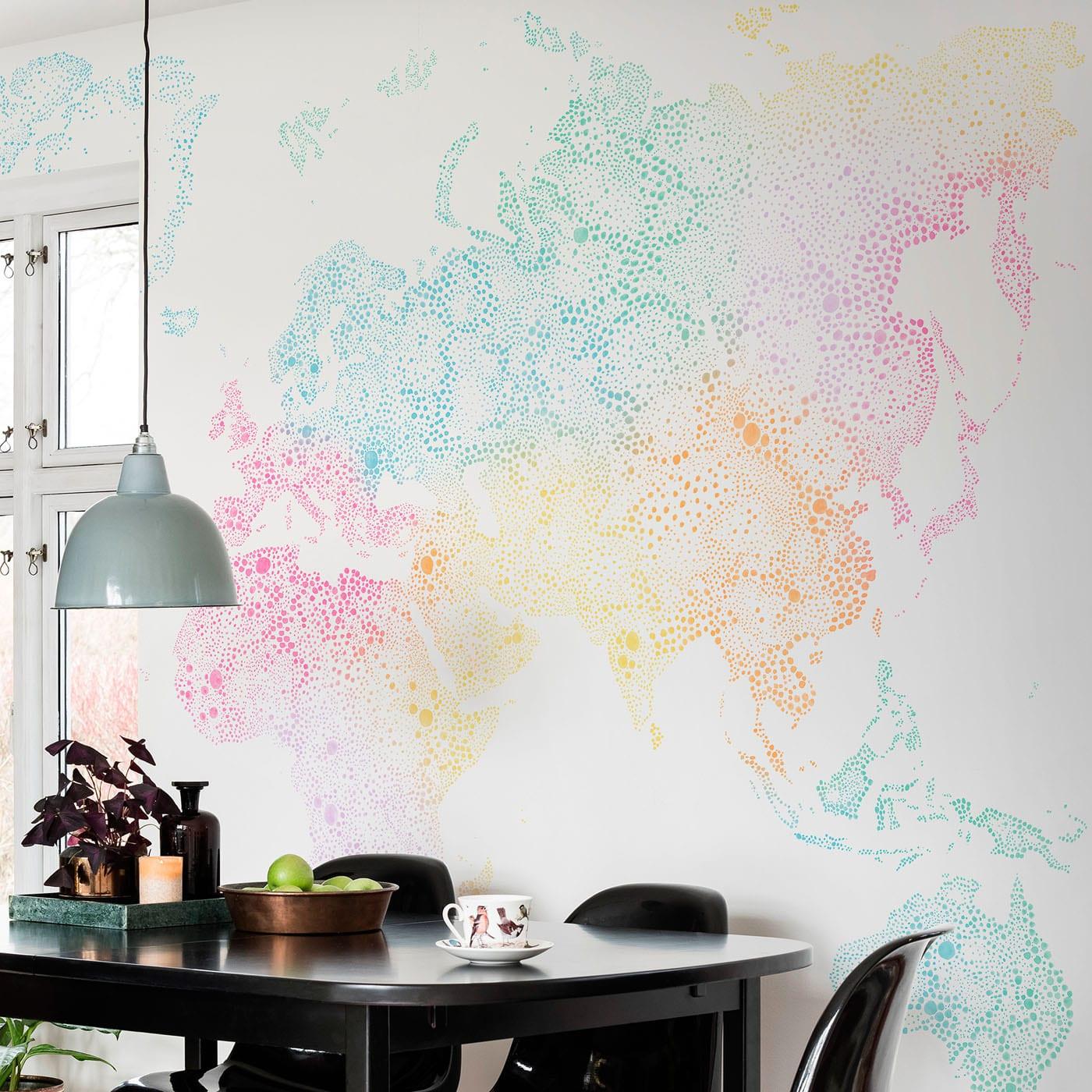 1400x1400 World Map Multi