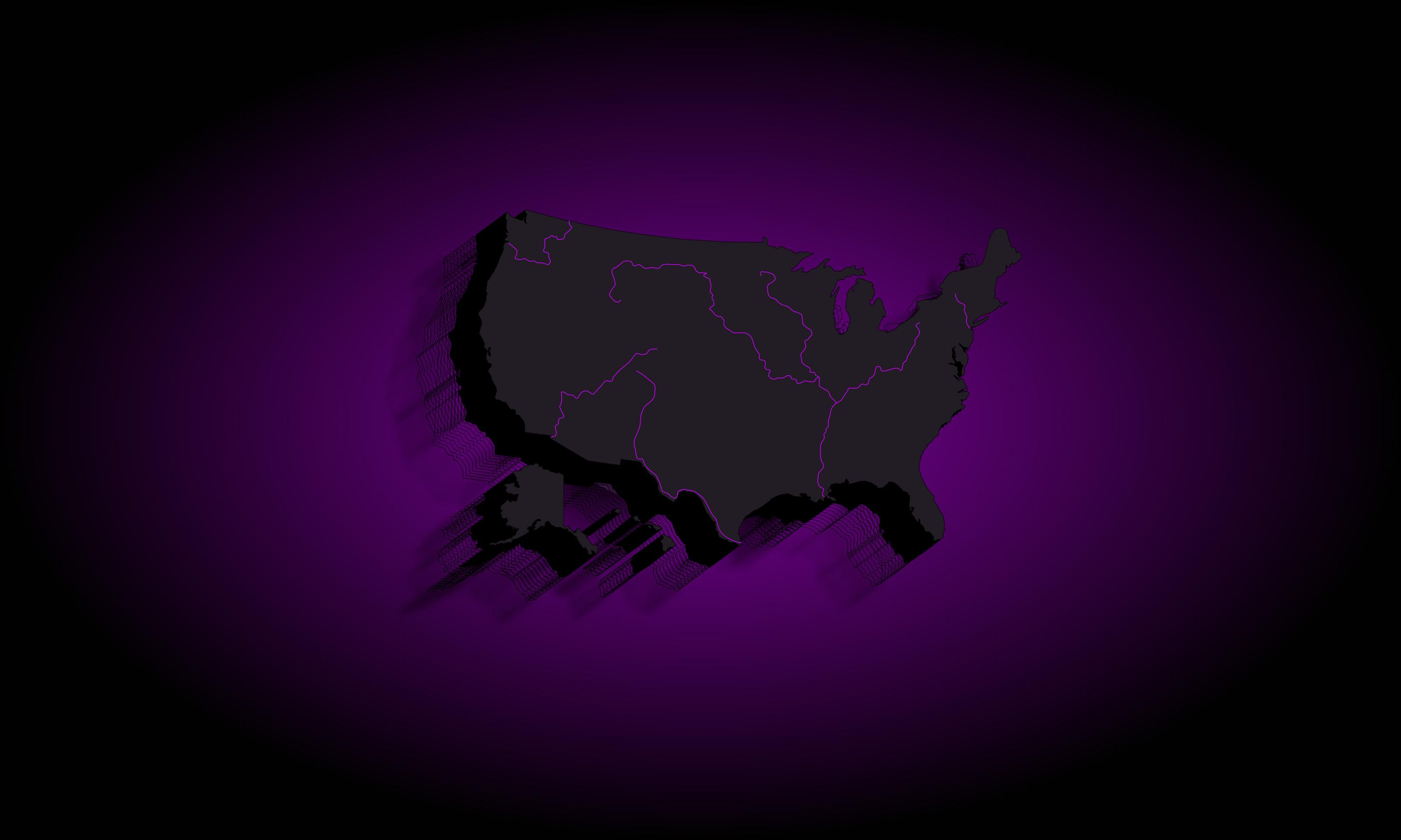 3200x1920 Usa Map Vector Art, HD Artist, 4k Wallpaper, Image, Background, Photo and Picture