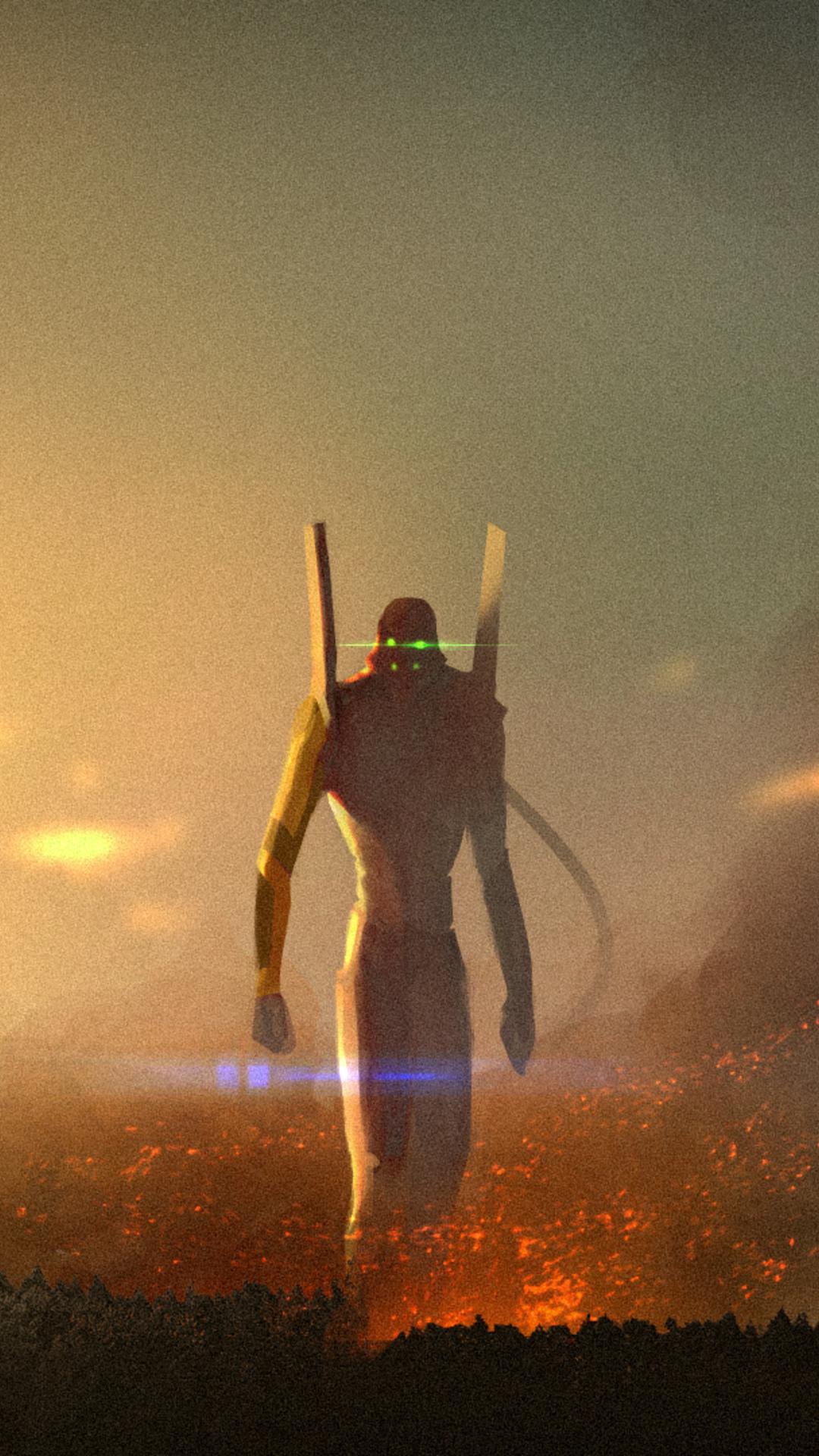1080x1920 neon genesis evangelion HD wallpaper, background