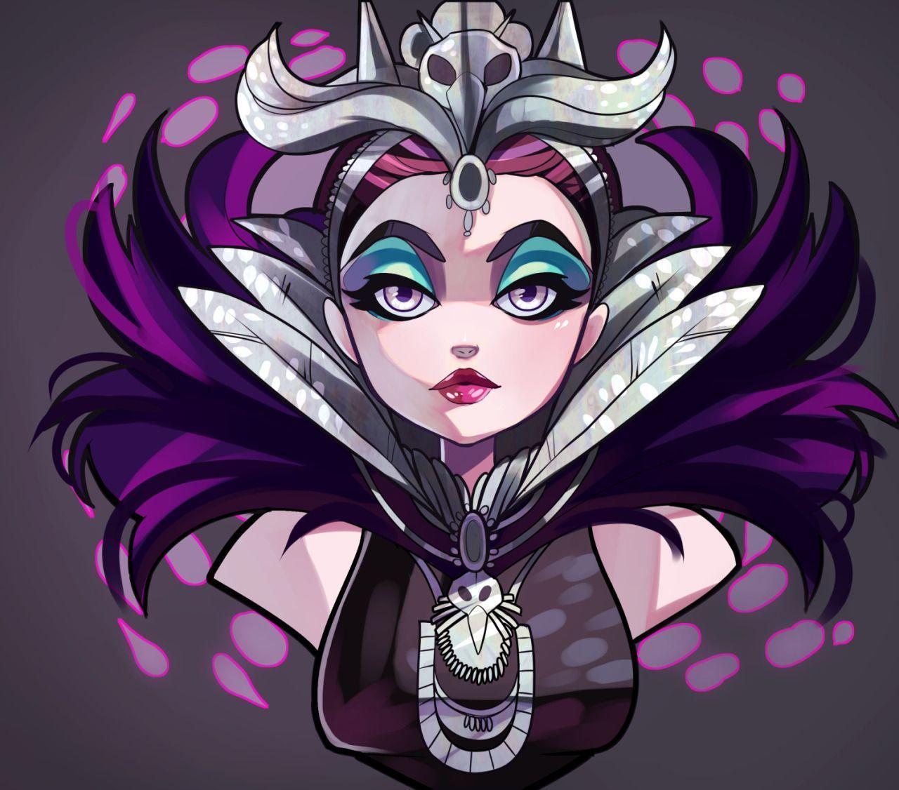 1280x1126 Raven Queen Wallpaper