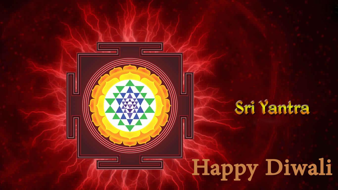 1366x768 Diwali Image For Desktop