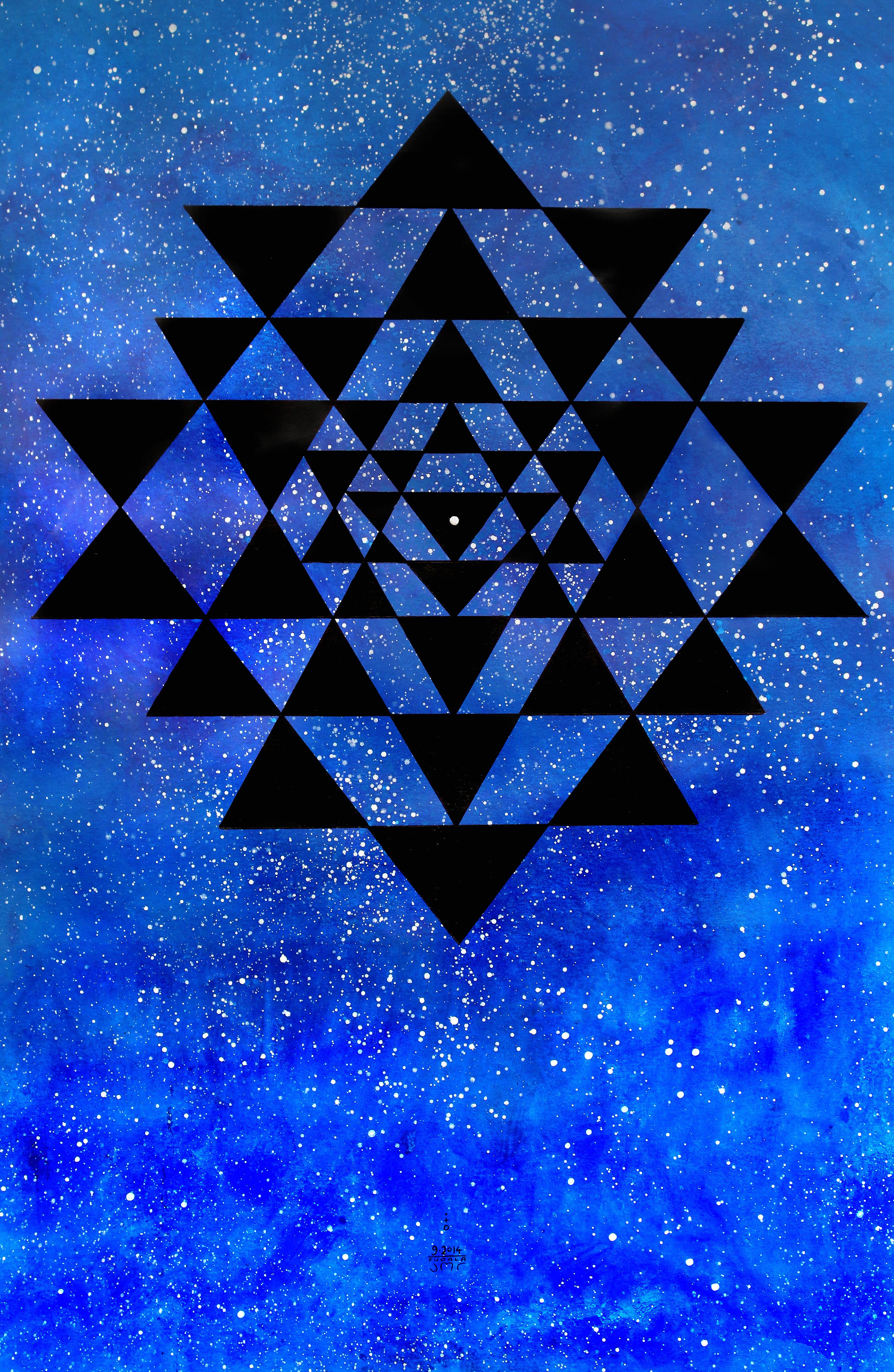 3298x5060 Sri Yantra For Meditation