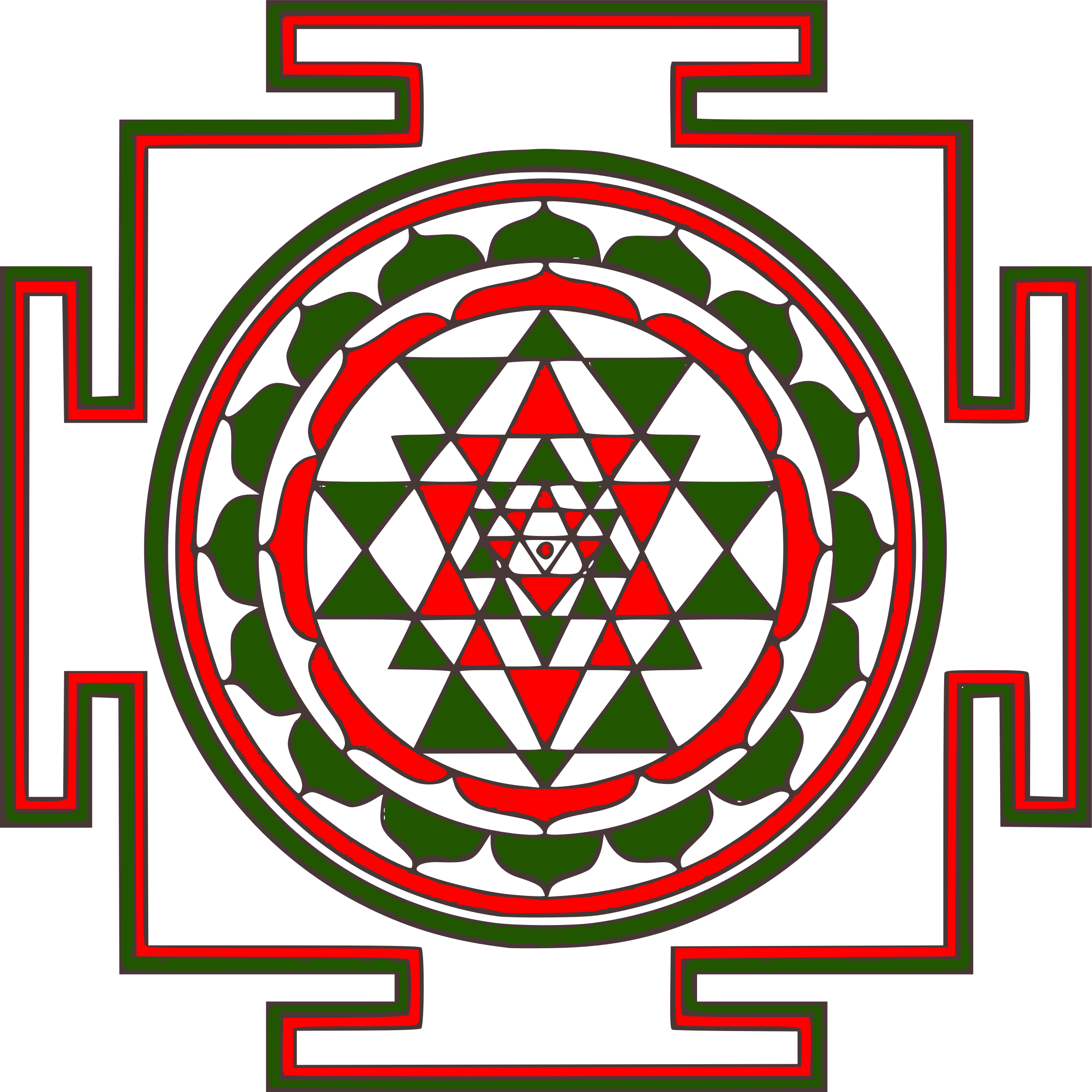 2400x2400 Free Mandalas Clip Art Clipart Panda Free Clipart Image Yantra Original Colors Download Size Clipart