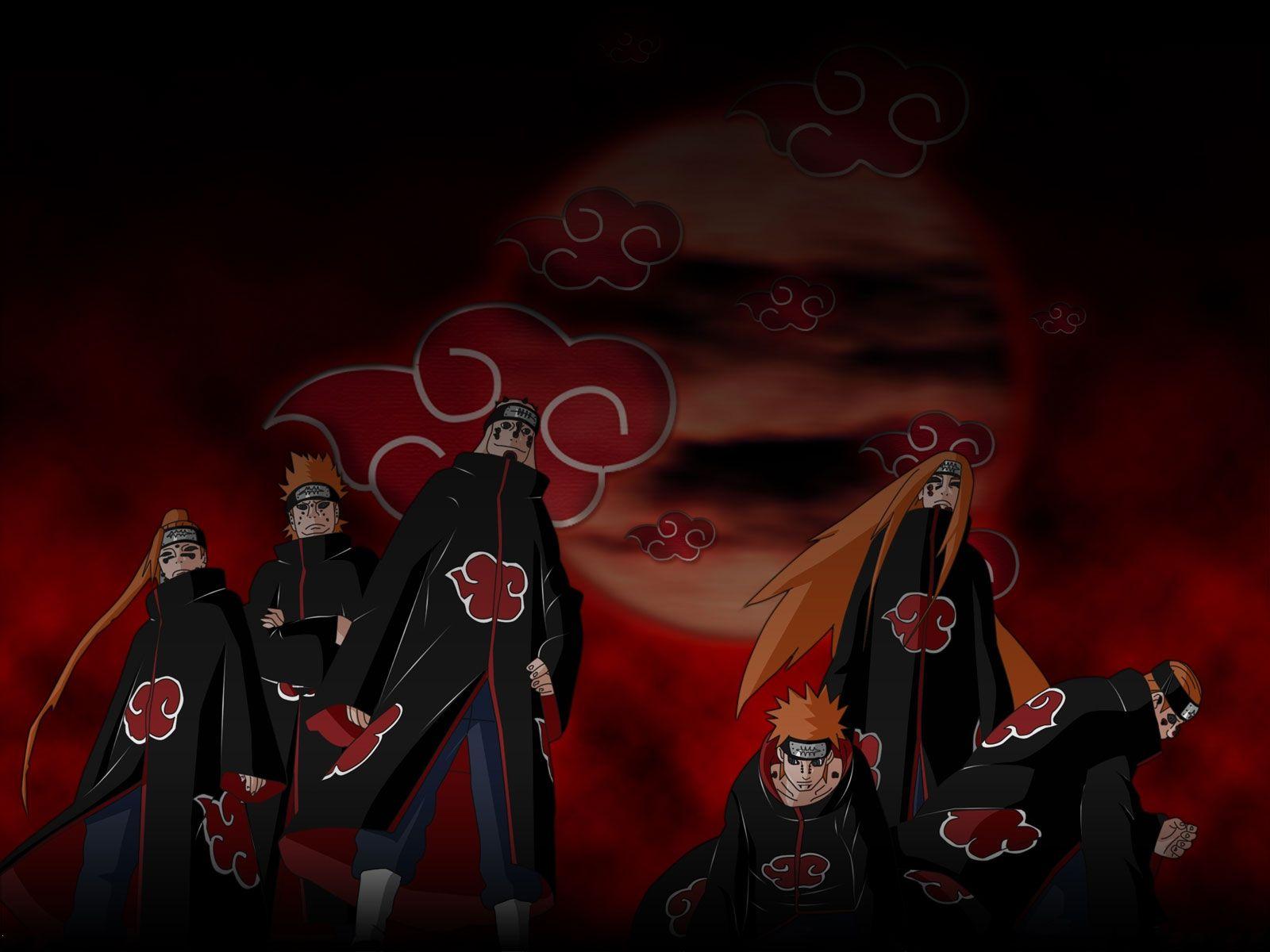 1600x1200 Free Download Akatsuki Background