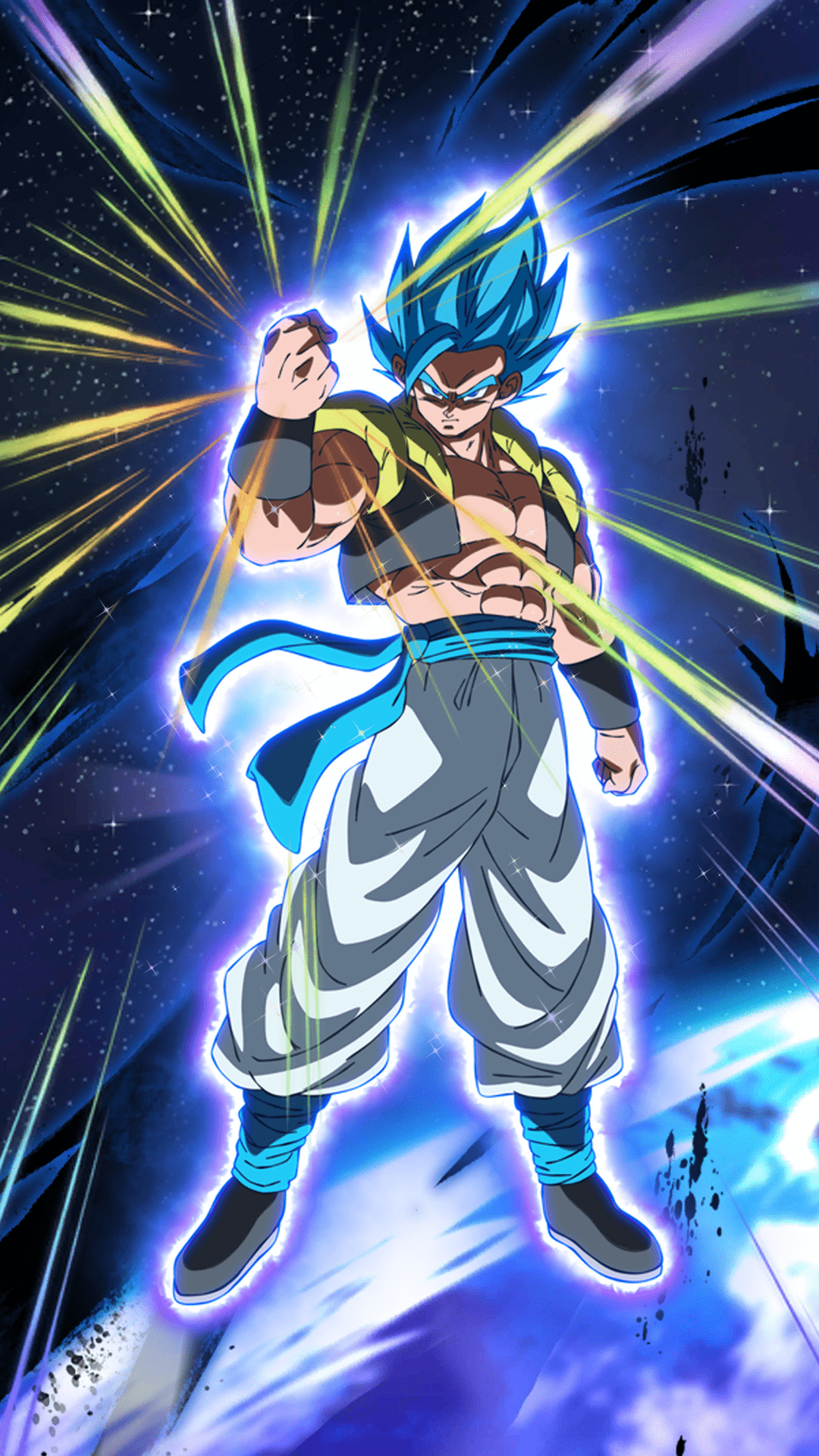 Mobile wallpaper: Anime, Gogeta (Dragon Ball), Super Saiyan Blue, Dragon  Ball Super: Broly, 1342696 download the picture for free.