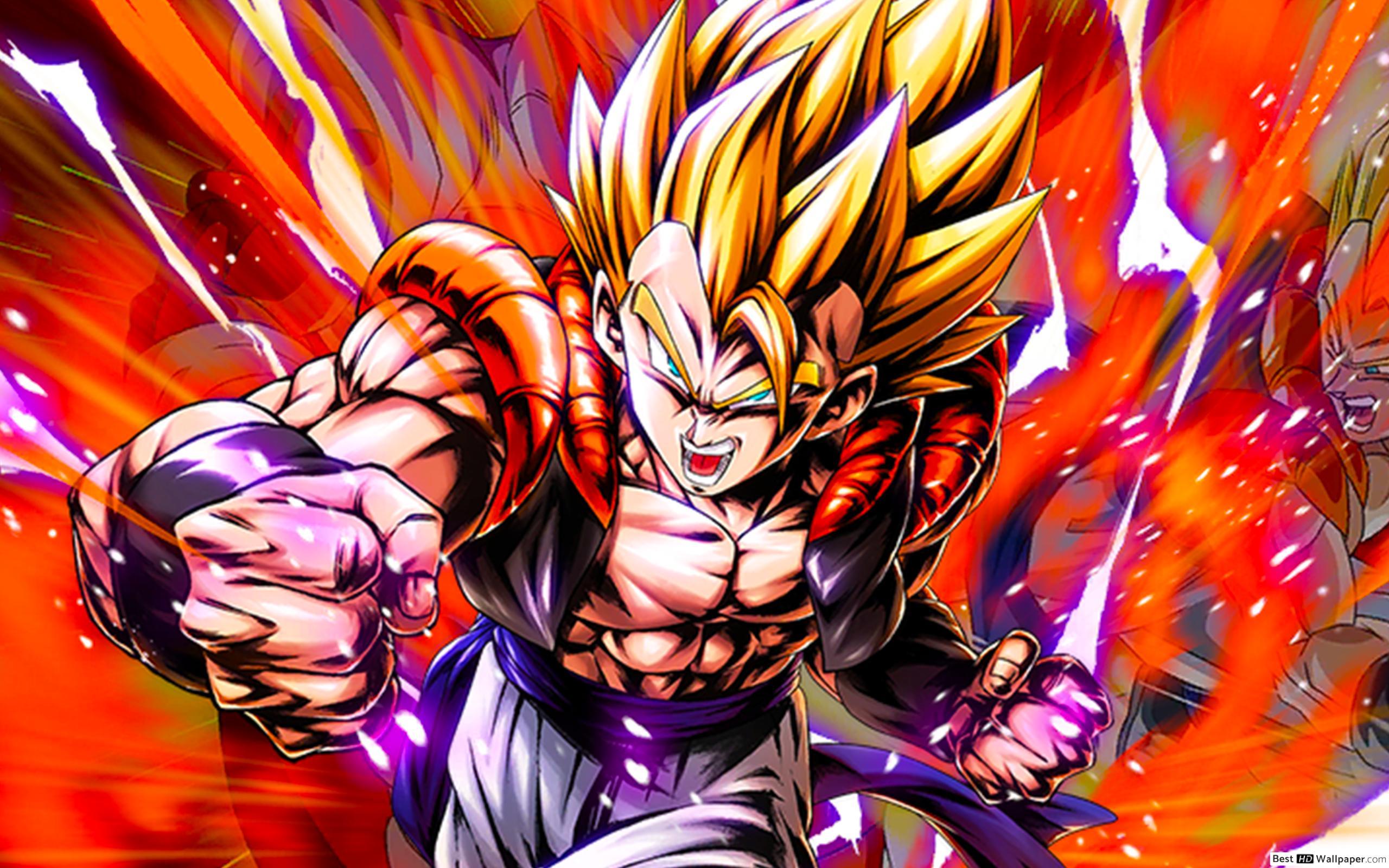2560x1600 Super Gogeta from Dragon Ball Z [Dragon Ball Legends Arts] for Desktop HD wallpaper download