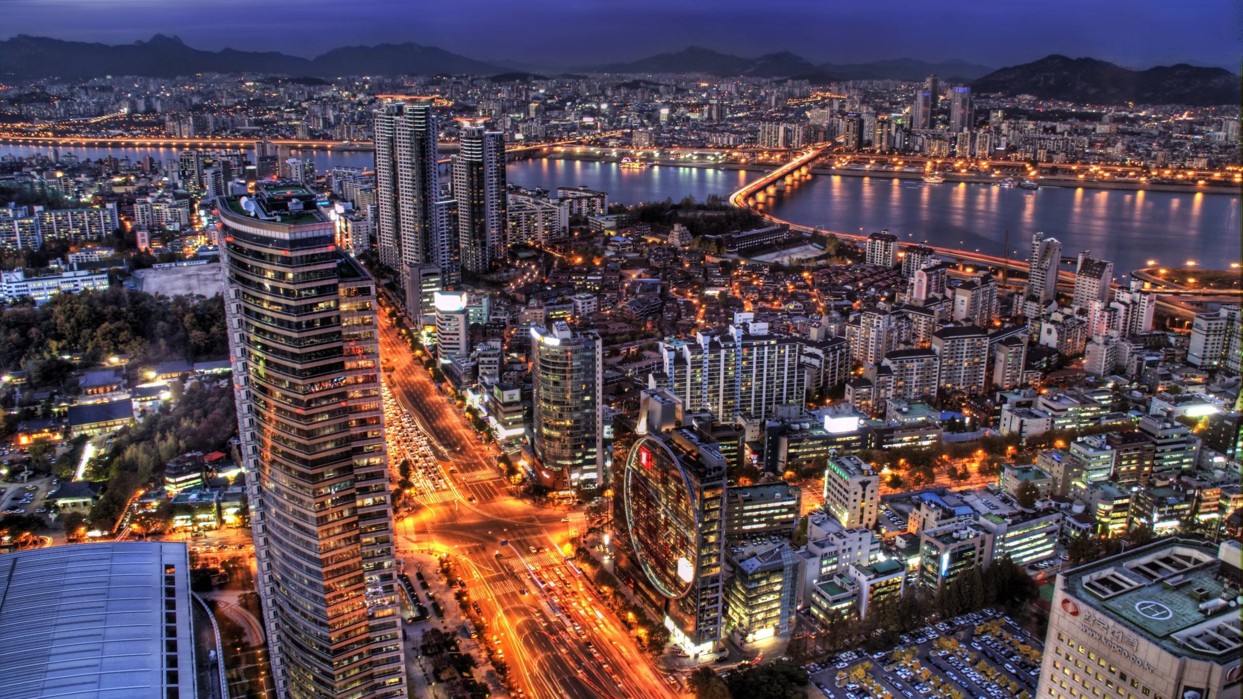 2560x1440 south korea, seoul, capital city 1440P Resolution Wallpaper, HD City 4K Wallpaper, Image, Photo and Background