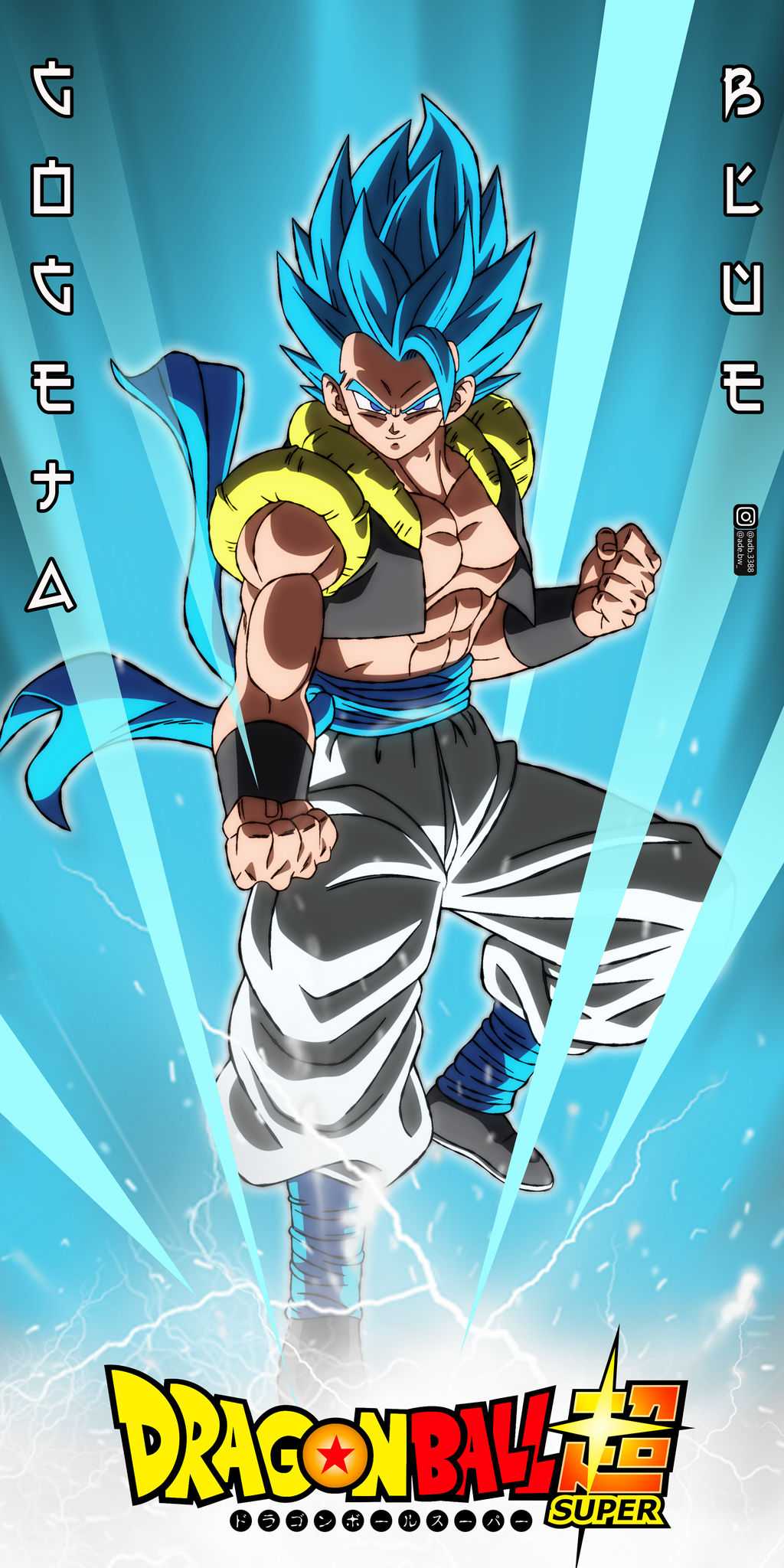 1024x2048 Gogeta Wallpaper Free HD Wallpaper