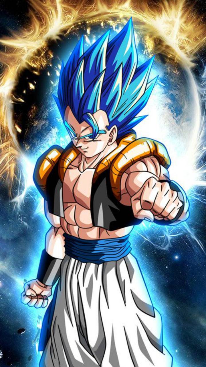 720x1280 Dragon Ball Gogeta Blue Wallpaper