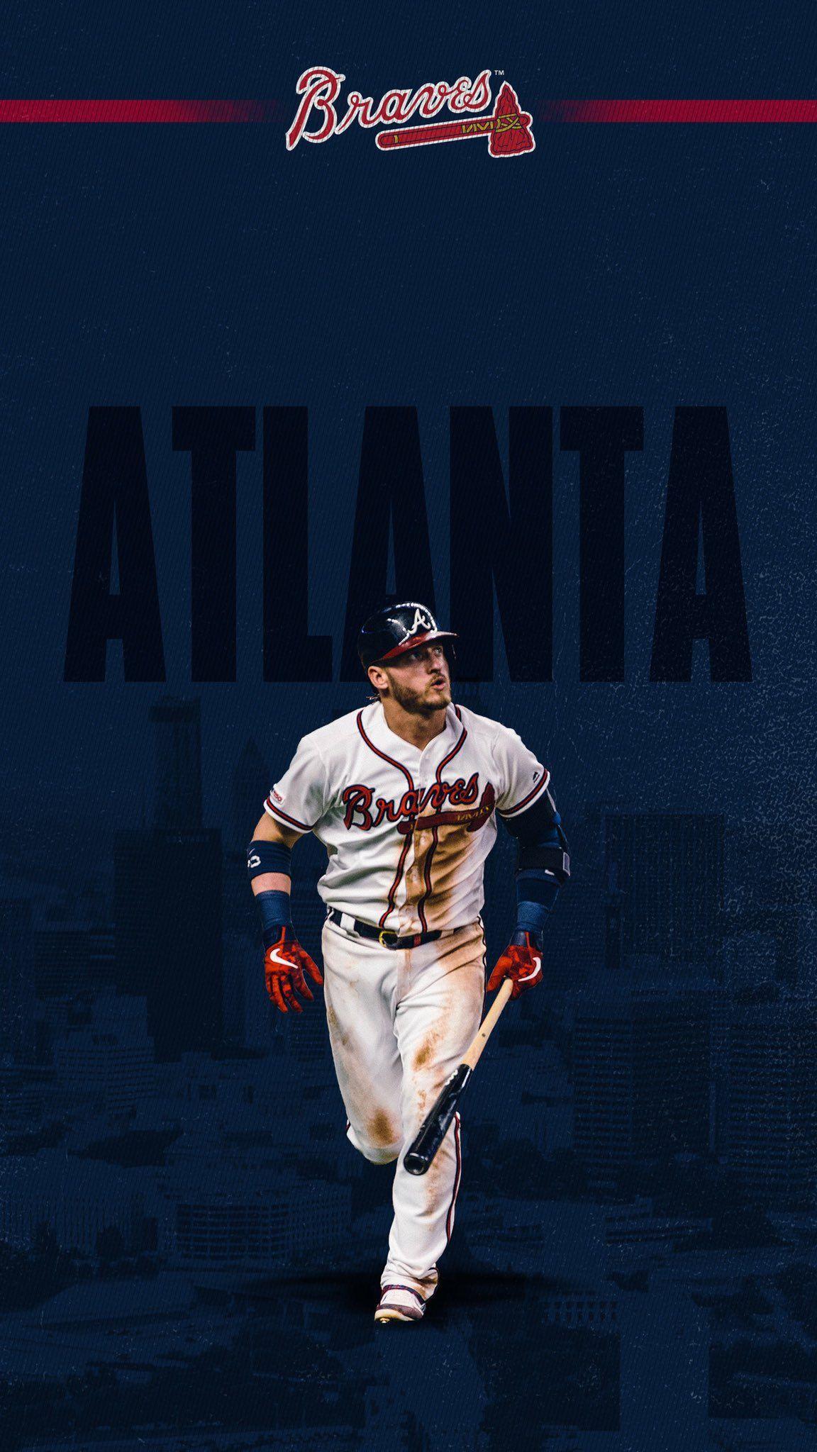 1152x2048 Atlanta Braves on Twitter. Atlanta braves baseball, Atlanta braves wallpaper, Braves