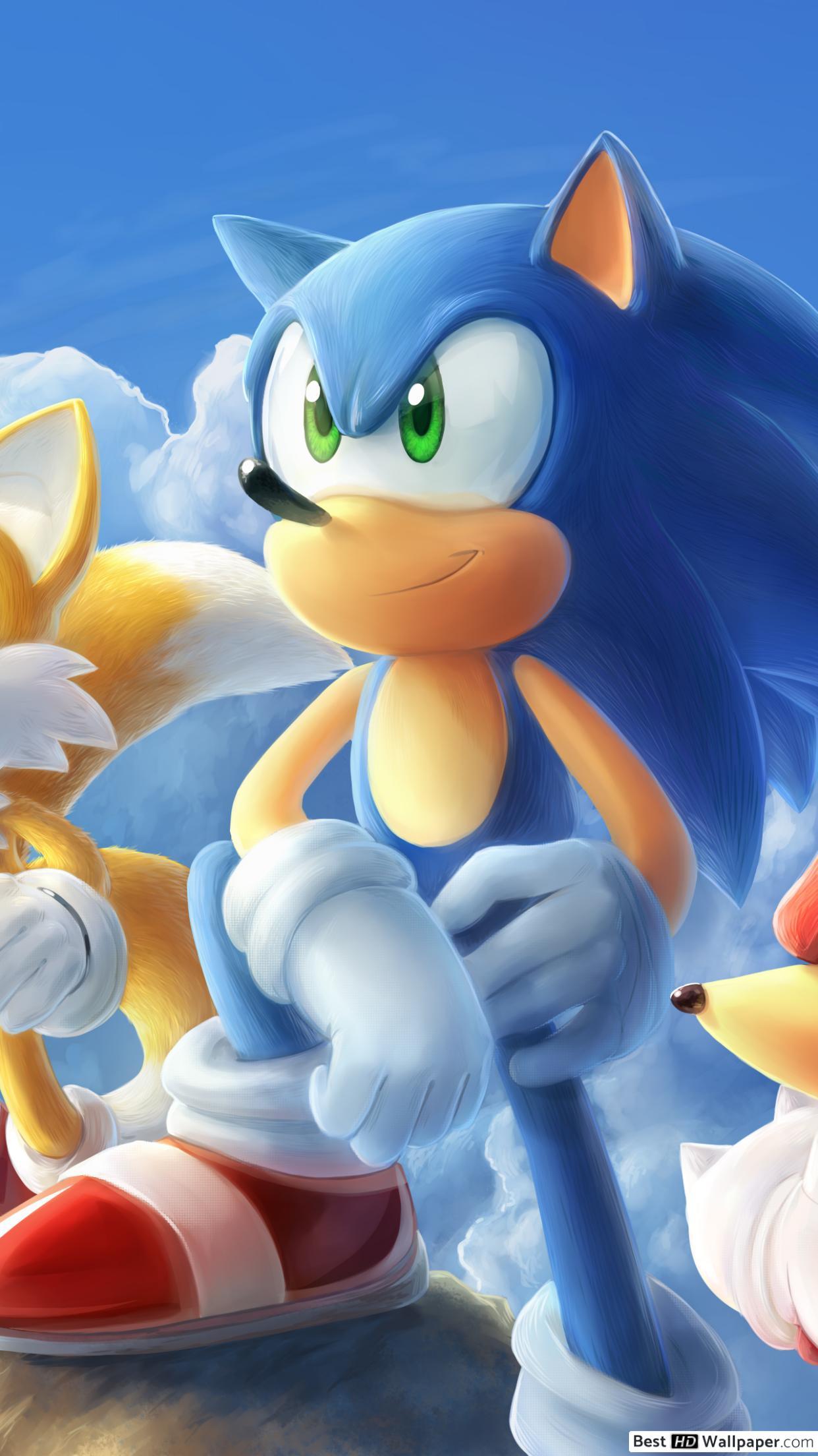 1242x2208 Prower Sonic the Hedgehog HD wallpaper download