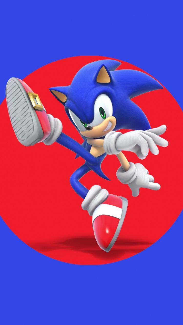750x1334 Download Sonic, Super Smash Bros. Ultimate, video game wallpaper, 750x iphone iPhone 8