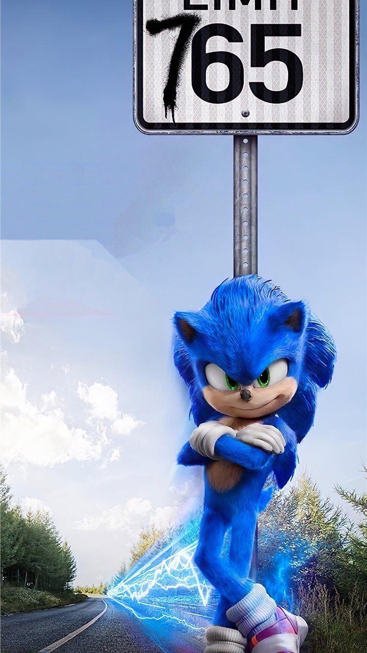 750x1334 sonic the hedgehog2020 4k iPhone 8 Wallpaper Free Download