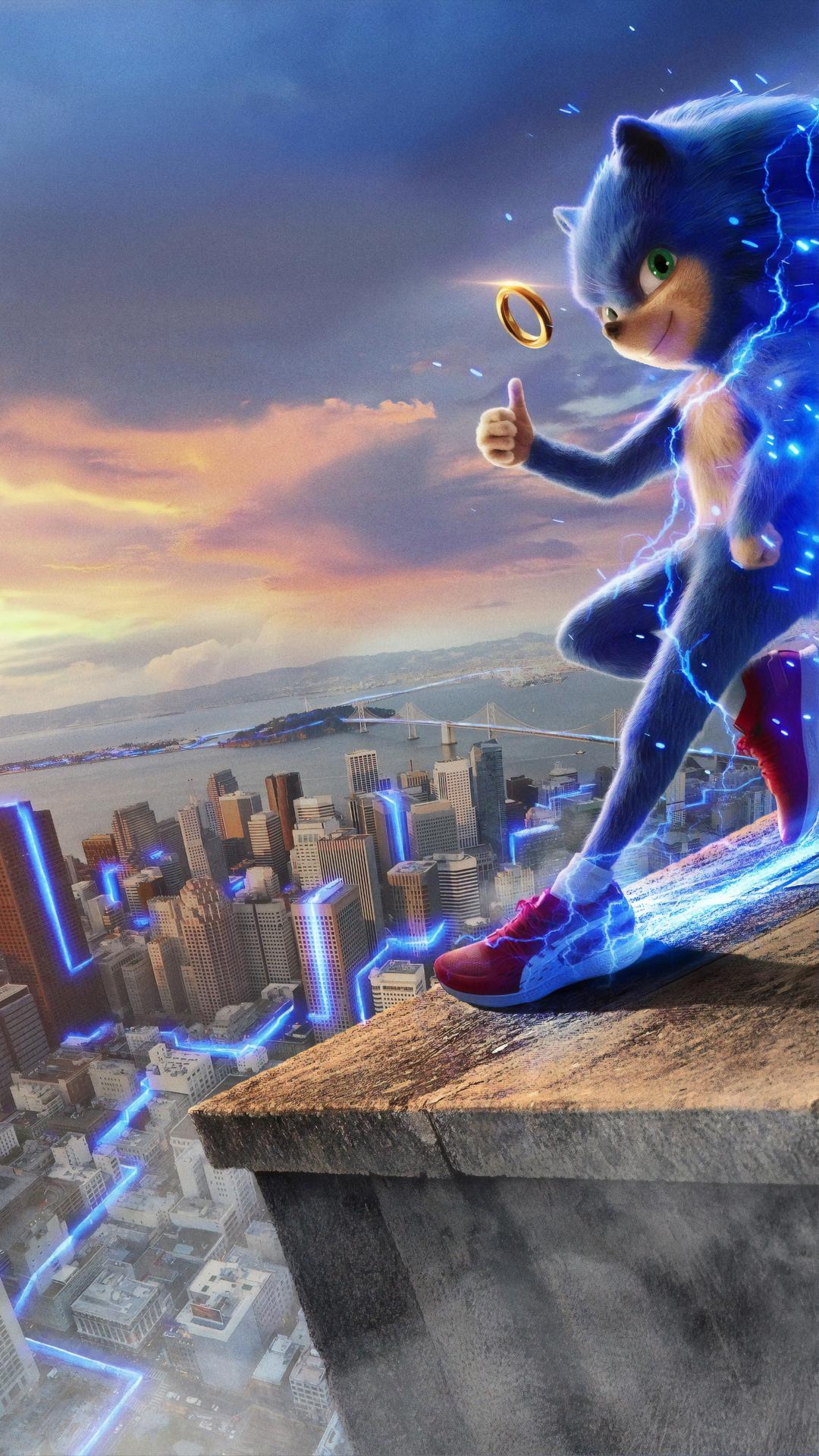 1080x1920 1080x1920 sonic the hedgehog, movies, 2019 movies, HD for iPhone 8 wallpaper