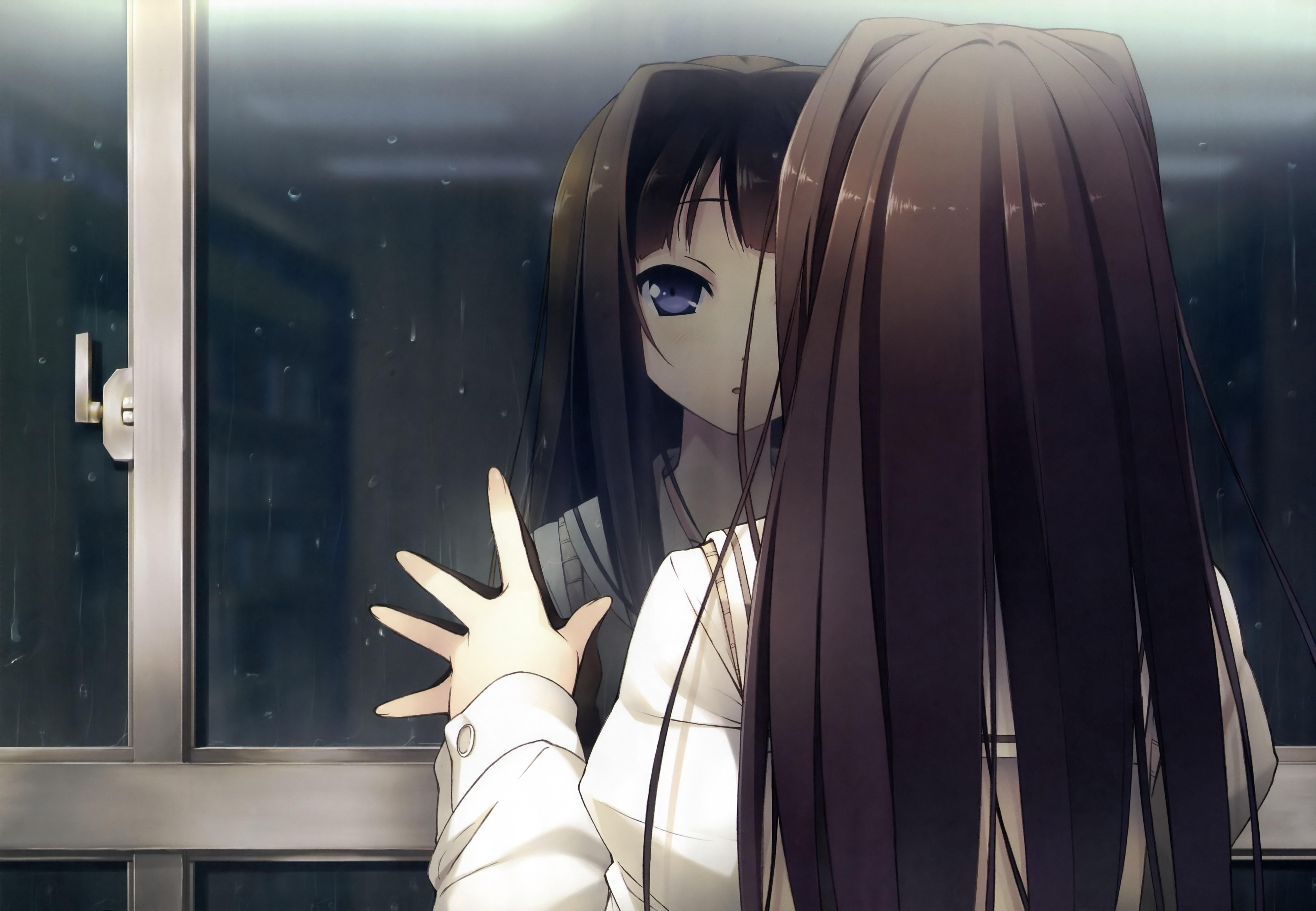 5873x4066 Download Wallpaper, Download mirrors glass window panes anime girls kantoku artist 5873x4066 wallpaper Wallpaper –Free Wallpaper Download