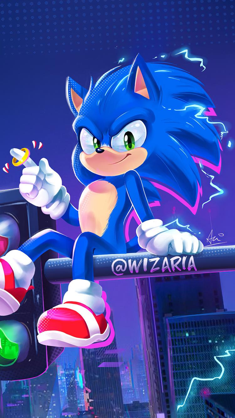 750x1334 Into The Sonic Verse 4k iPhone iPhone 6S, iPhone 7 HD 4k Wallpaper, Image, Background, Photo and Picture