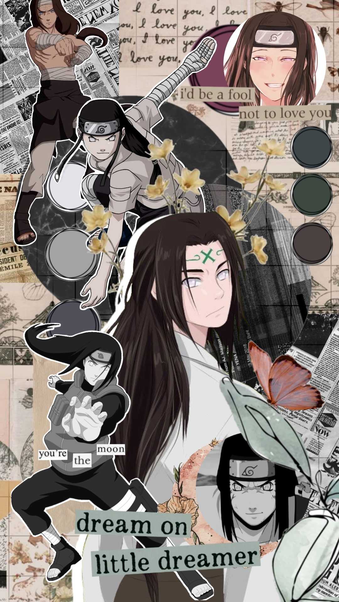 1080x1920 iPhone Neji Hyuga Wallpaper Free HD Wallpaper