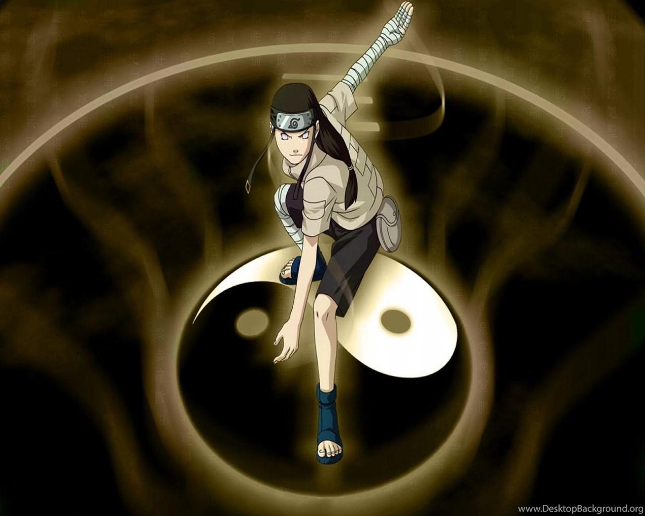 1280x1024 Naruto: Neji Hyuga Desktop Background