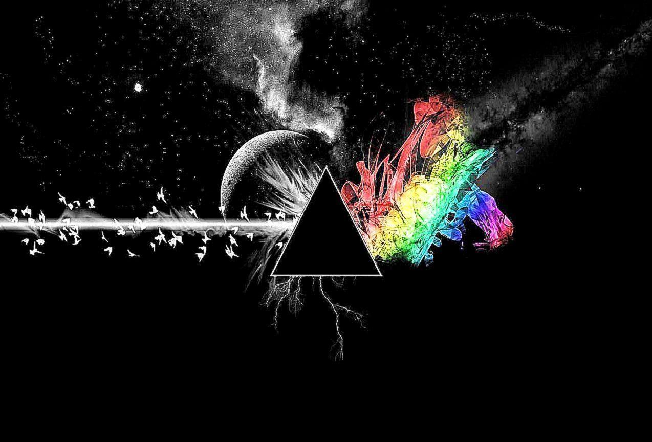 1274x864 Stoner Wallpaper Side Of The Moon HD Wallpaper