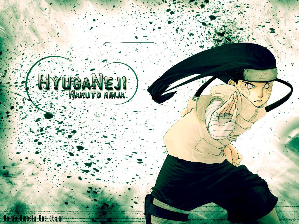 1024x768 Naruto Wallpaper: Naruto Hyuga Neji