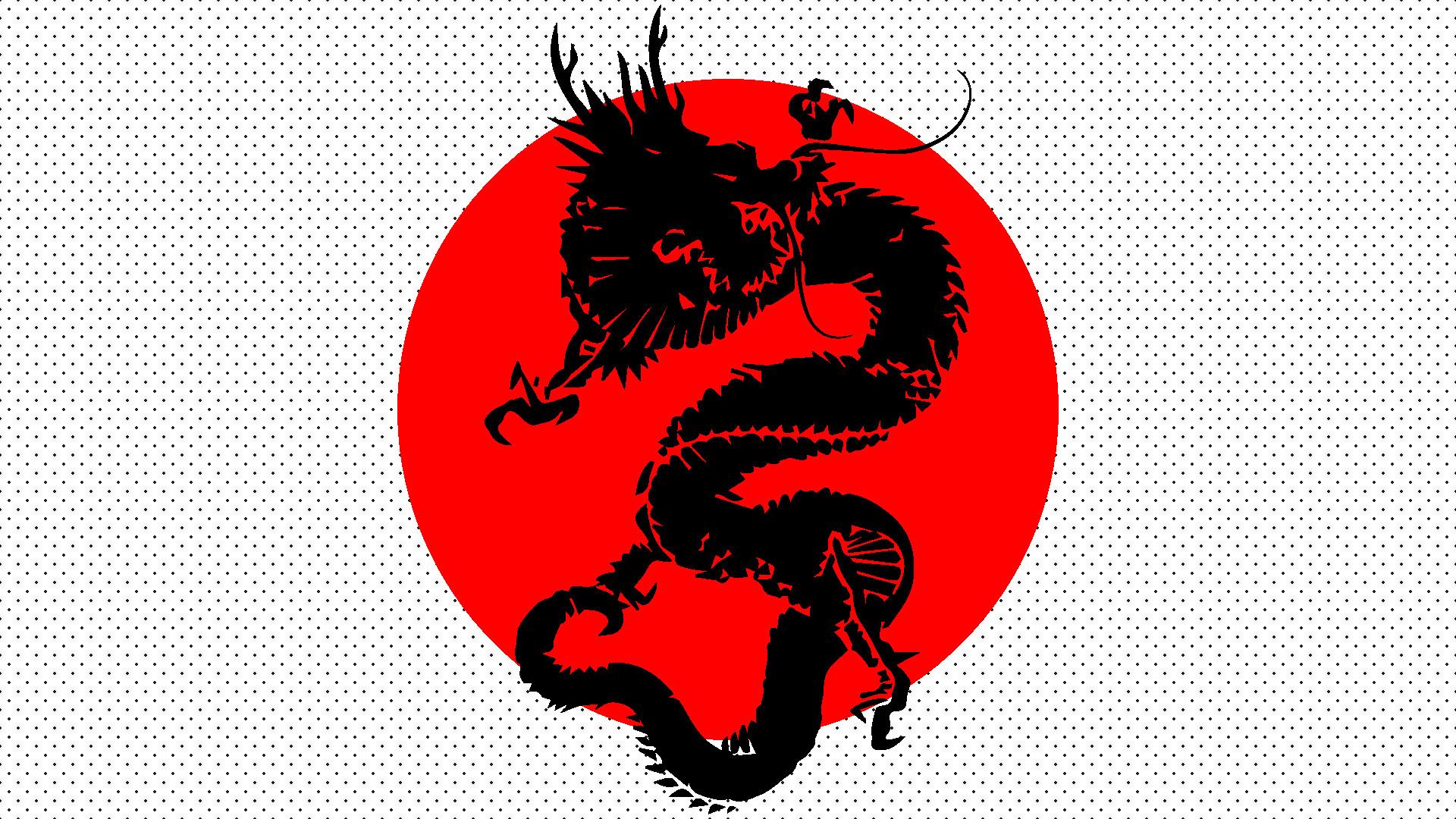 1920x1080 Japanese Dragon Wallpaper HD For Tech