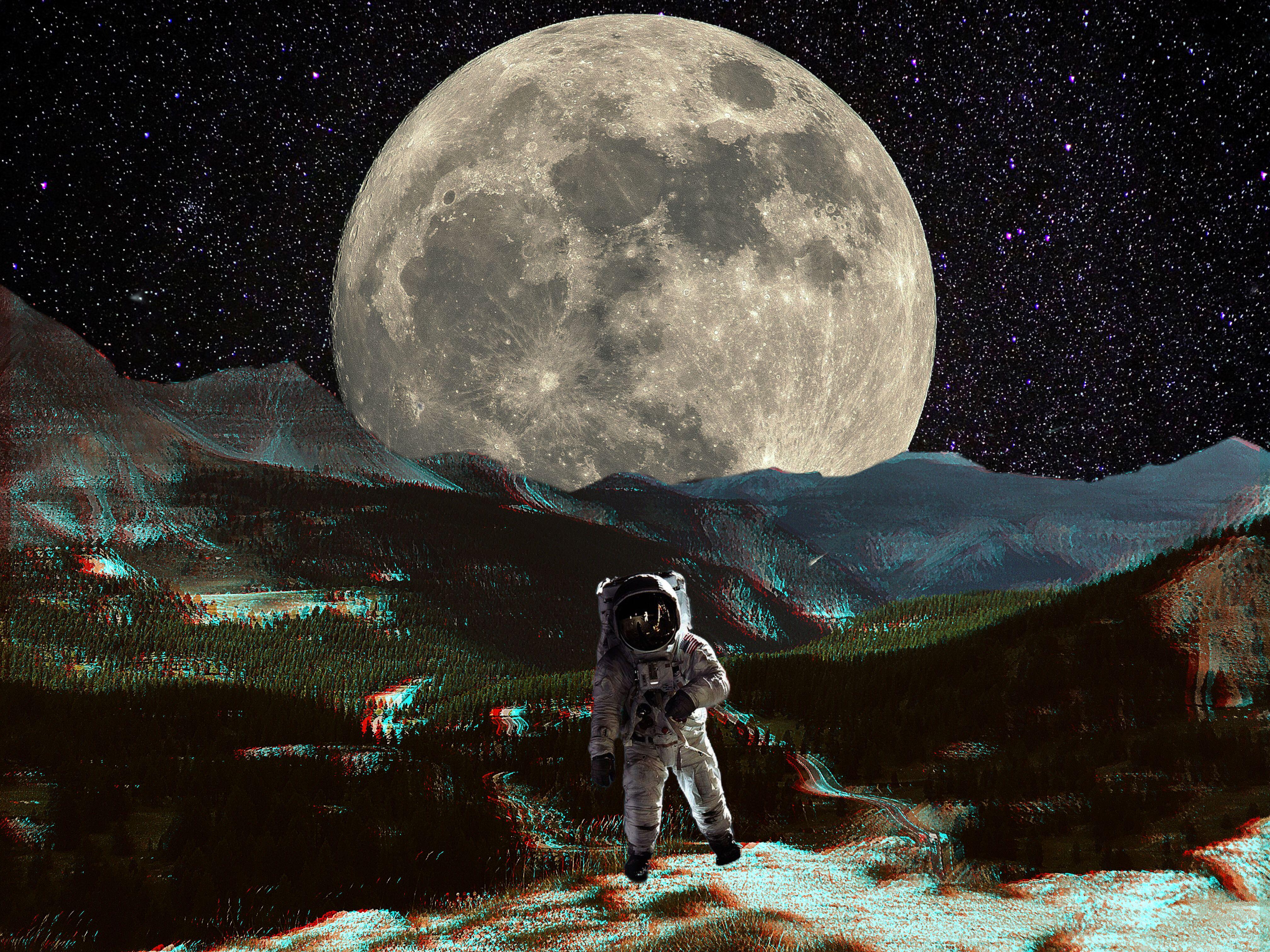 4032x3024 √ Trippy Astronaut Tumblr