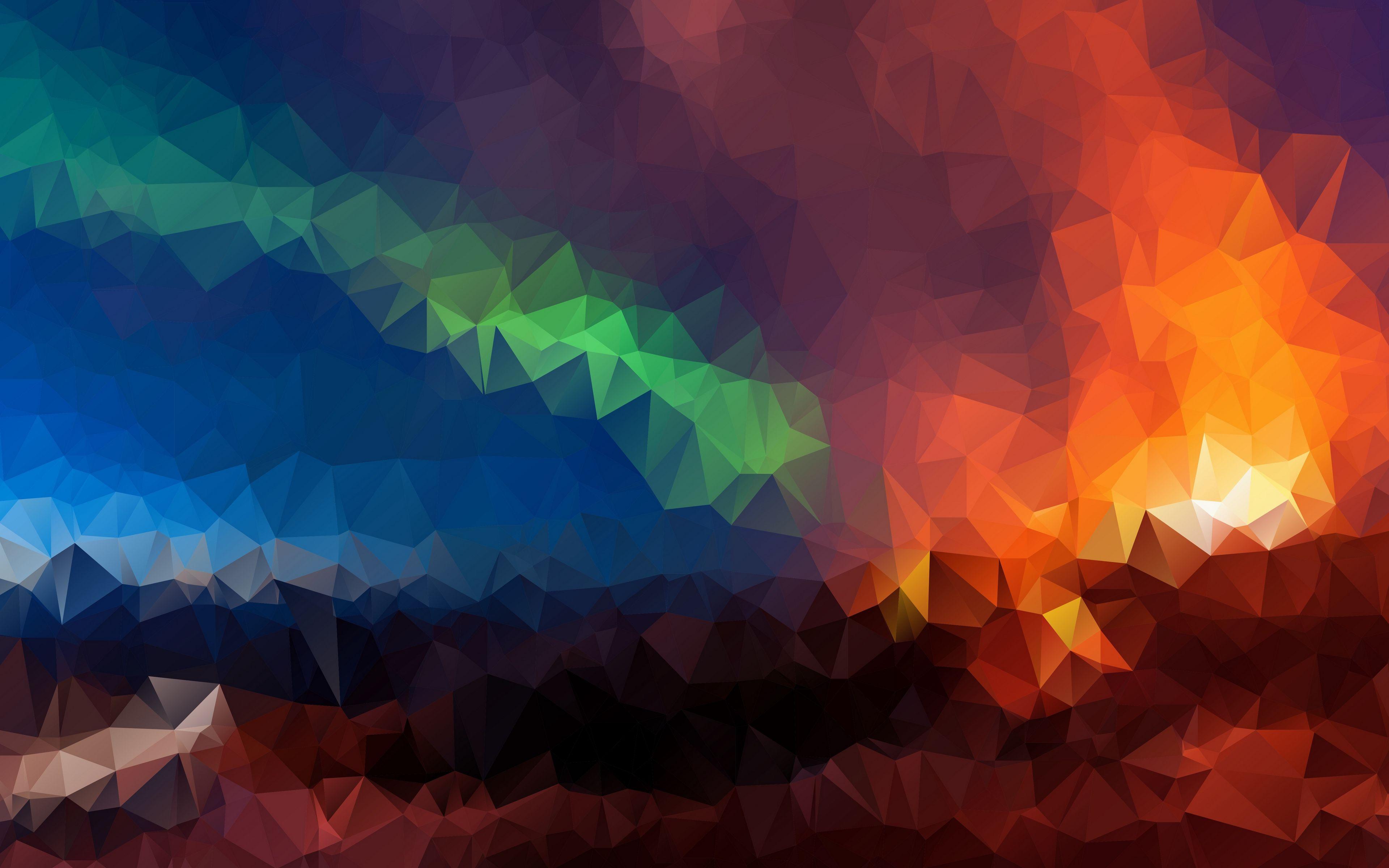 3840x2400 Geometric Wallpaper HD 4k