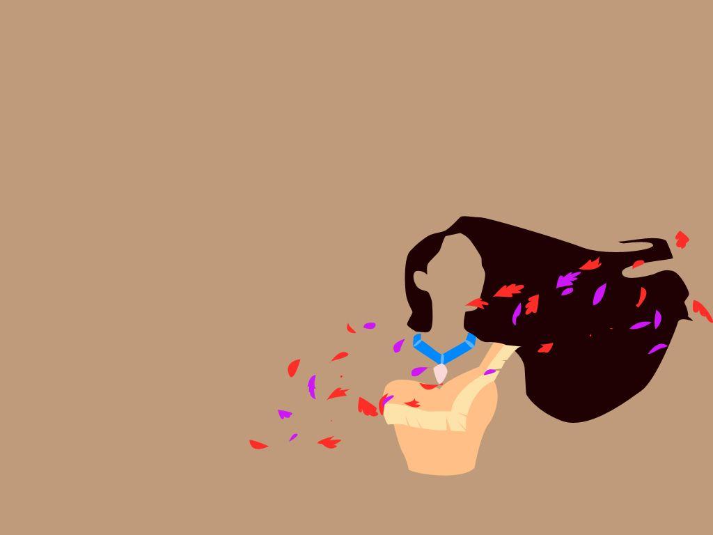 1024x768 Minimalist Disney Macbook Wallpaper