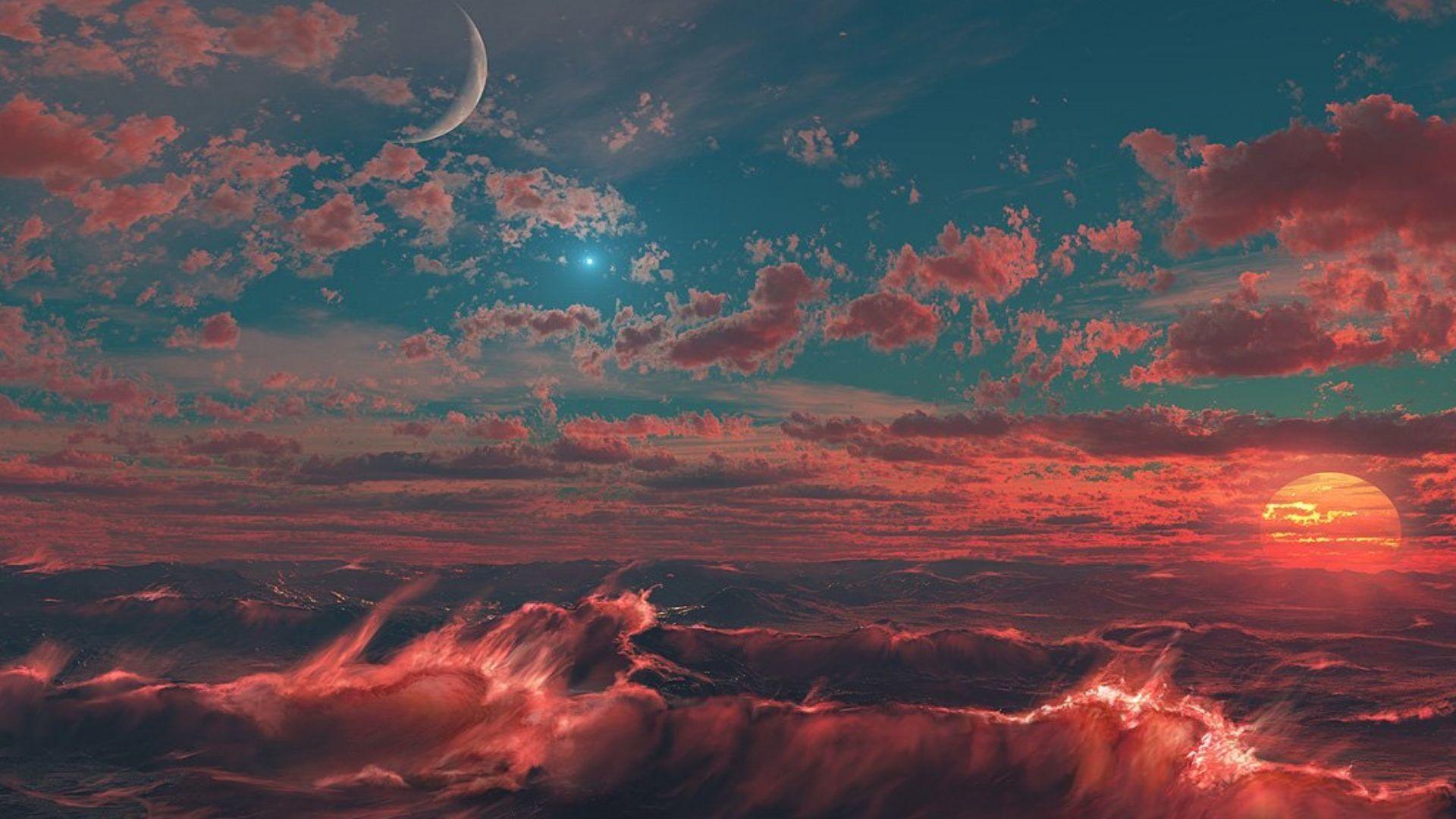 1920x1080 Surreal Sky Wallpaper