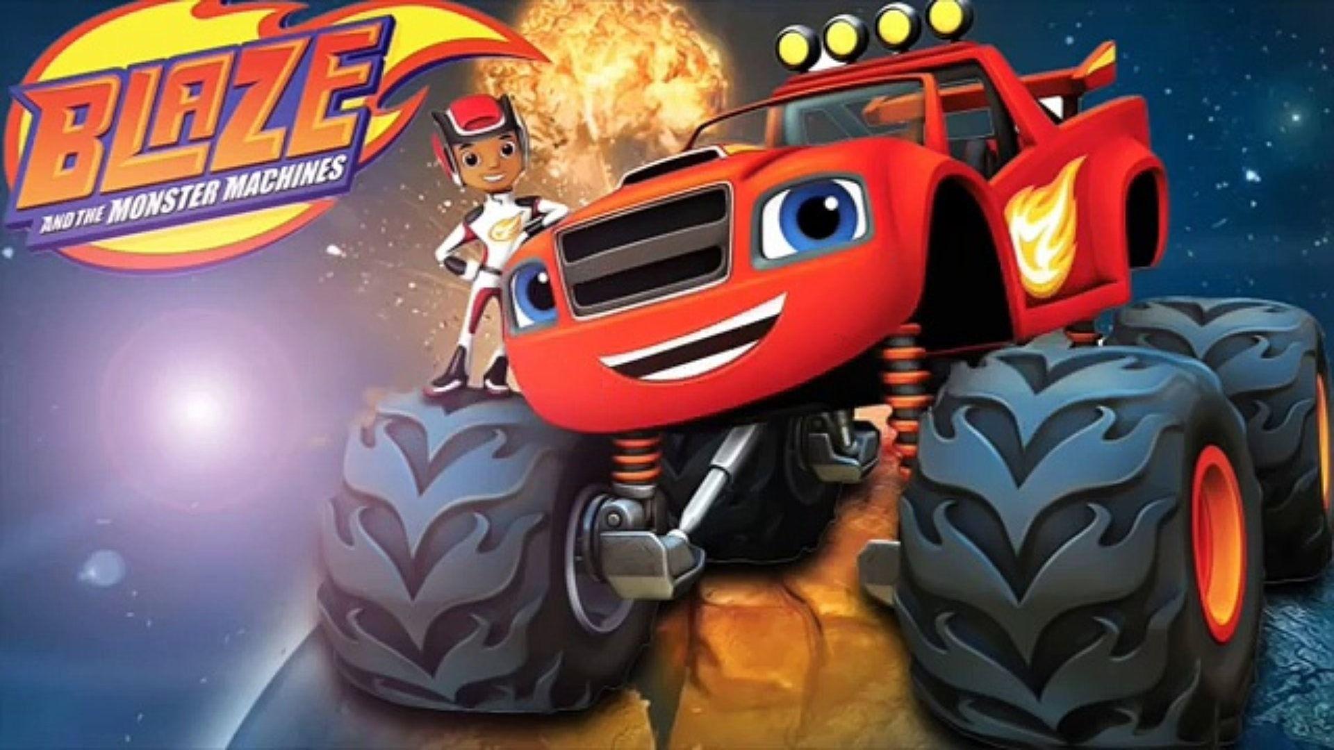 1920x1080 Körömötletek. Blaze and the monster machine, Car for kids, Truck painting