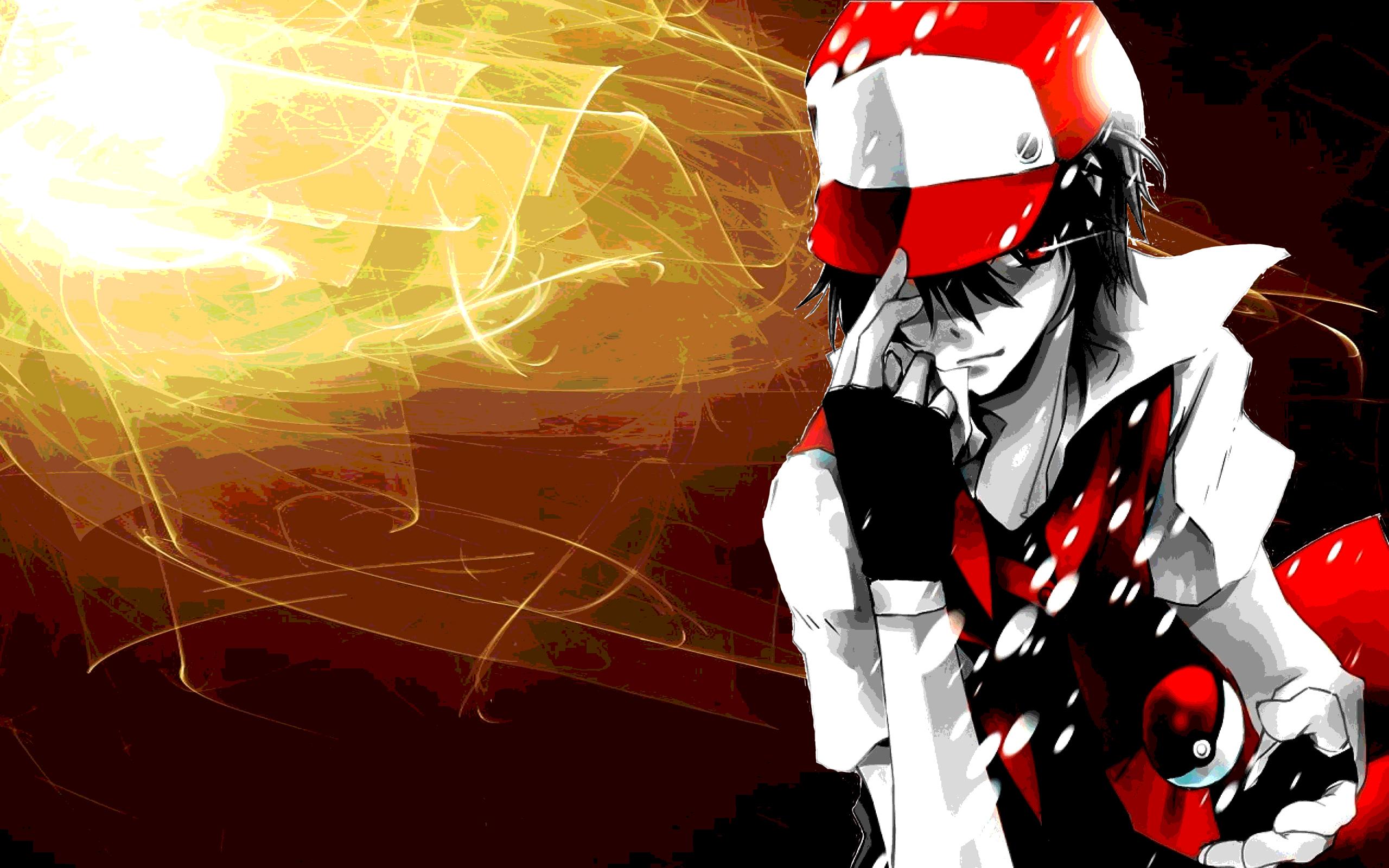 2560x1600 Pokemon Trainer Red Wallpaper