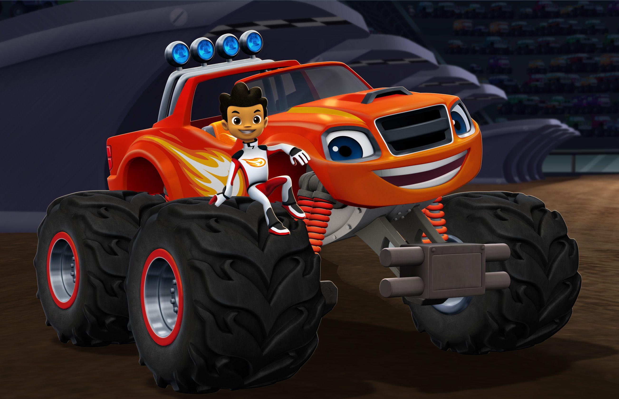 2605x1679 Let your children have fun while they learn! Check out Blaze and the Monster Machines for some. Blaze and the monster machine, Monster machine, Photo cake topper