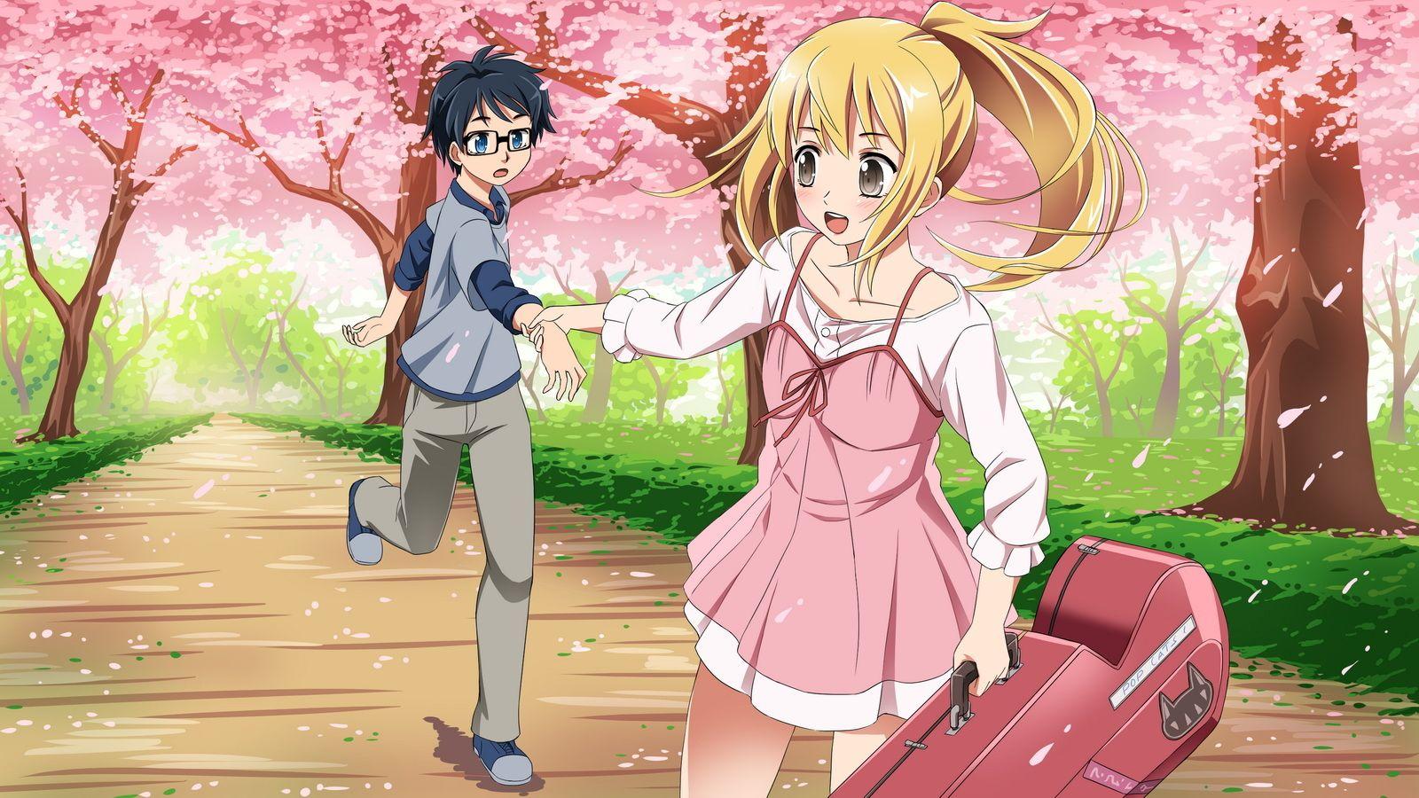 1600x900 Anime Wallpaper Your Lie In April