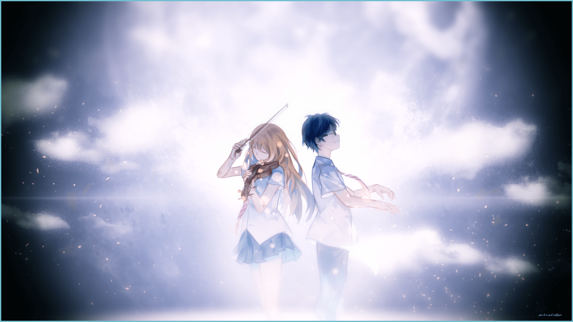 1862x1047 Your Lie In April Wallpaper By EtrnlPanda Lie In April Wallpaper