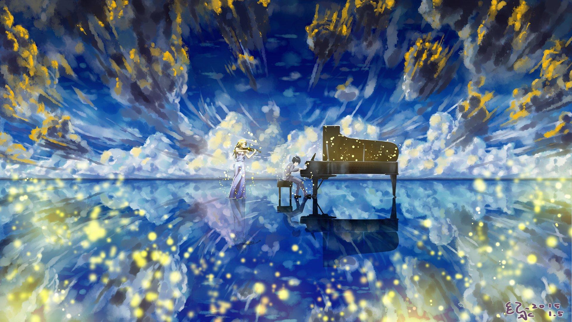1920x1080 shigatsu, Wa, Kimi, No, Uso, Arima, Kosei, Your, Lie, April, Adventure, Manga, Series, 1yourlie Wallpaper HD / Desktop and Mobile Background