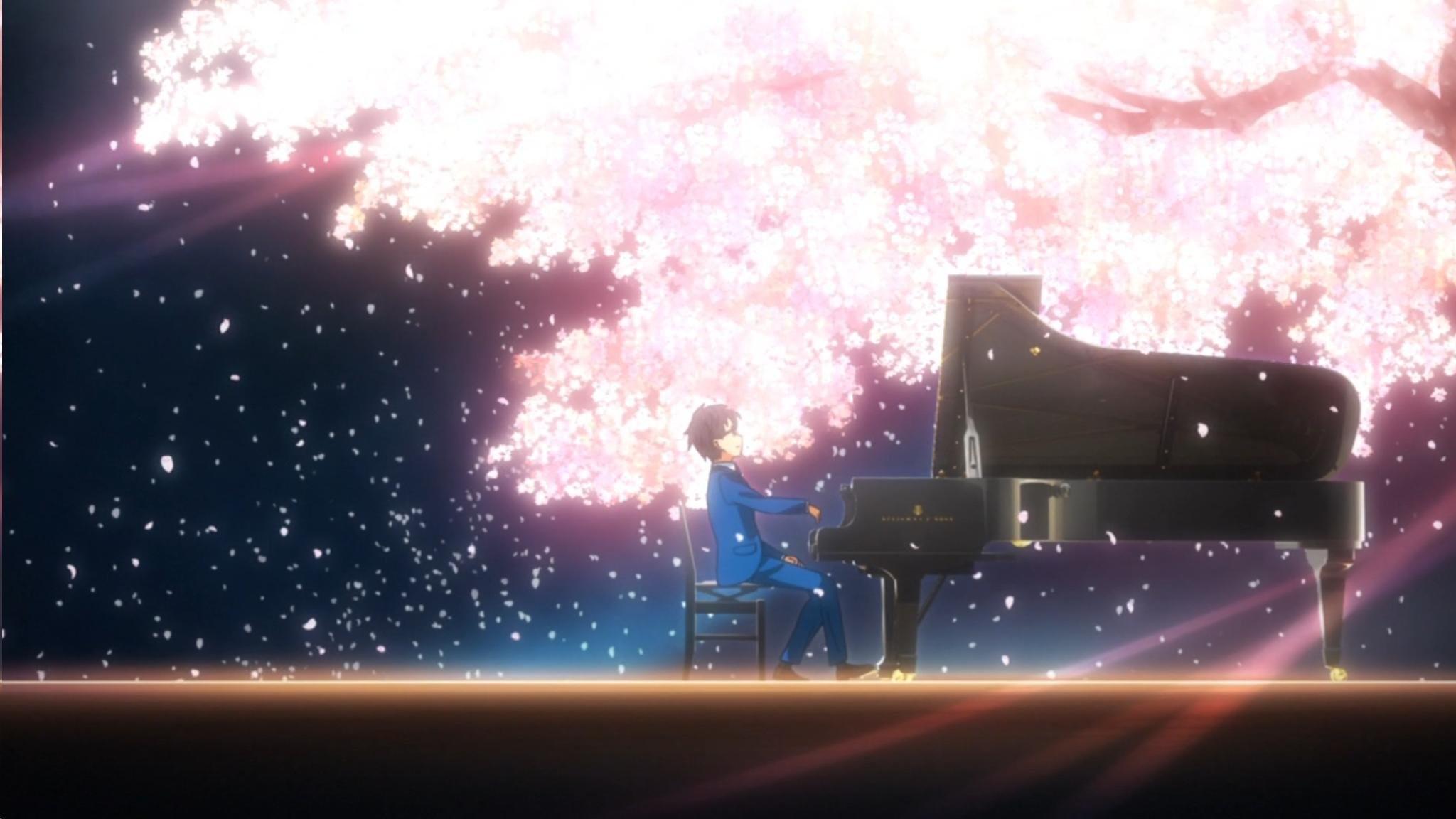 2048x1152 Shigatsu Wa Kimi No Uso Wallpaper background picture