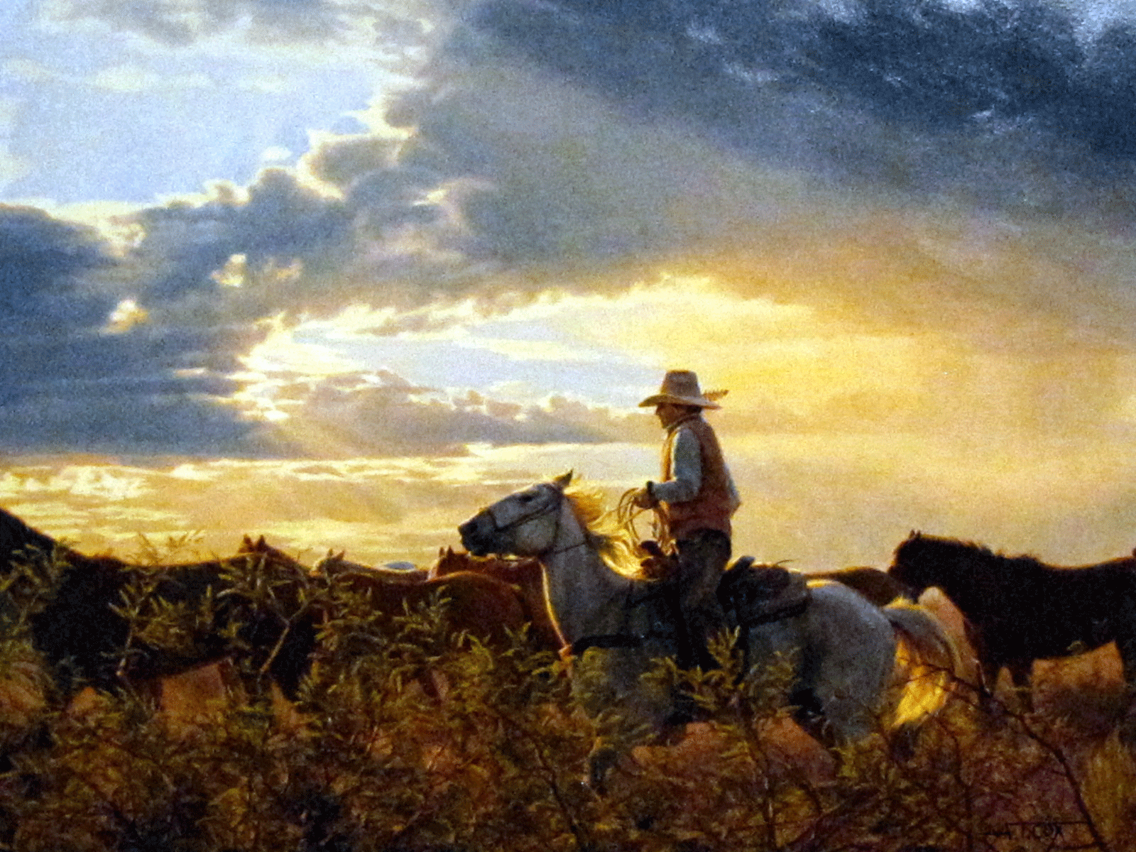 Cowboy Painting Wallpapers - Top Free Cowboy Painting Backgrounds