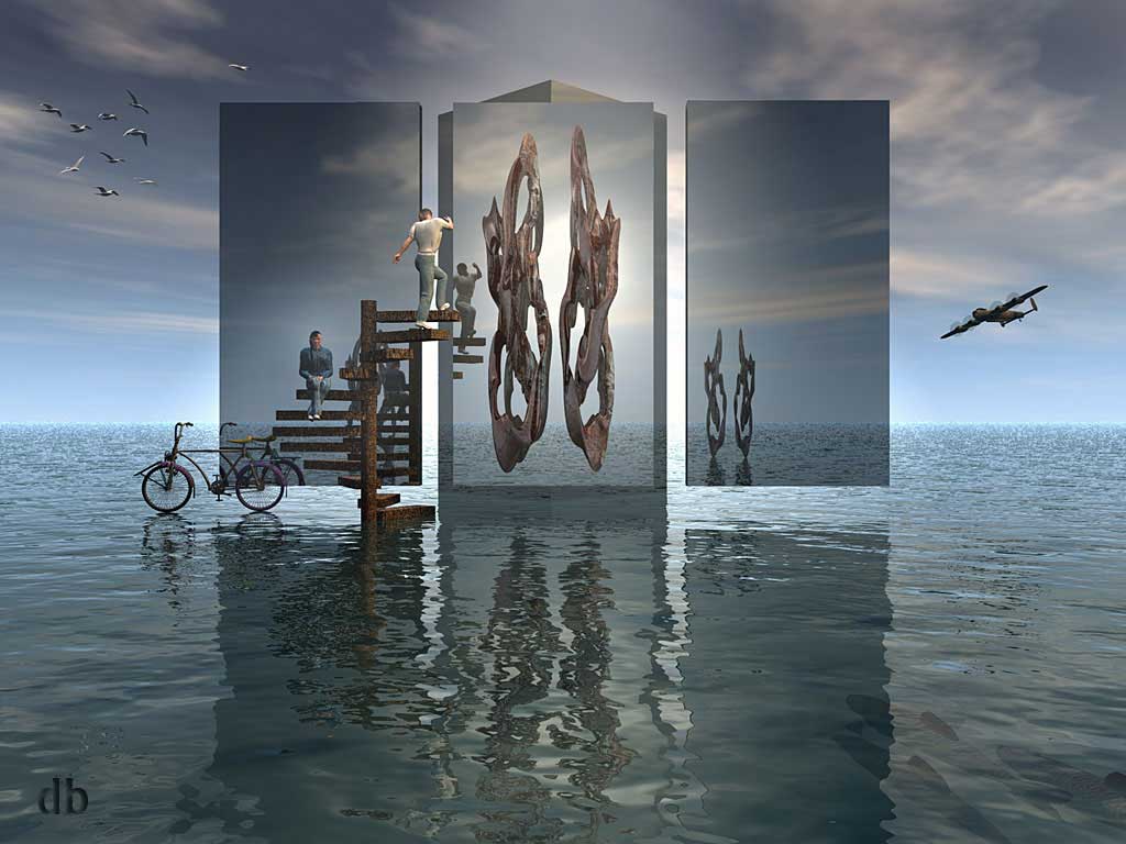 1024x768 Unspecified digital art image, 1024 x 768pix wallpaper Surreal Art, 3D Digital Art