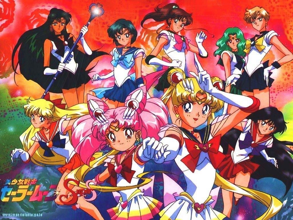 1024x768 Sailor Moon Super S (season four). Sailor Moon Dub