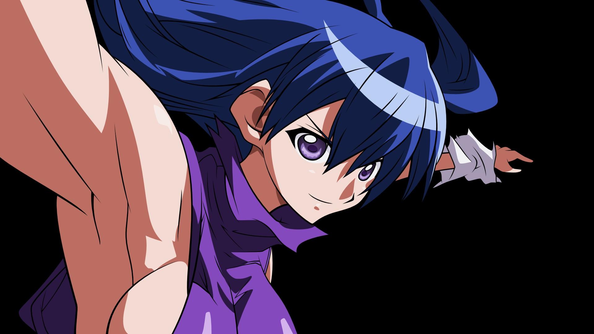 1920x1080 blue hair needless neuschwanstein eve sideboob transparent. konachan.com.com Anime Wallpaper