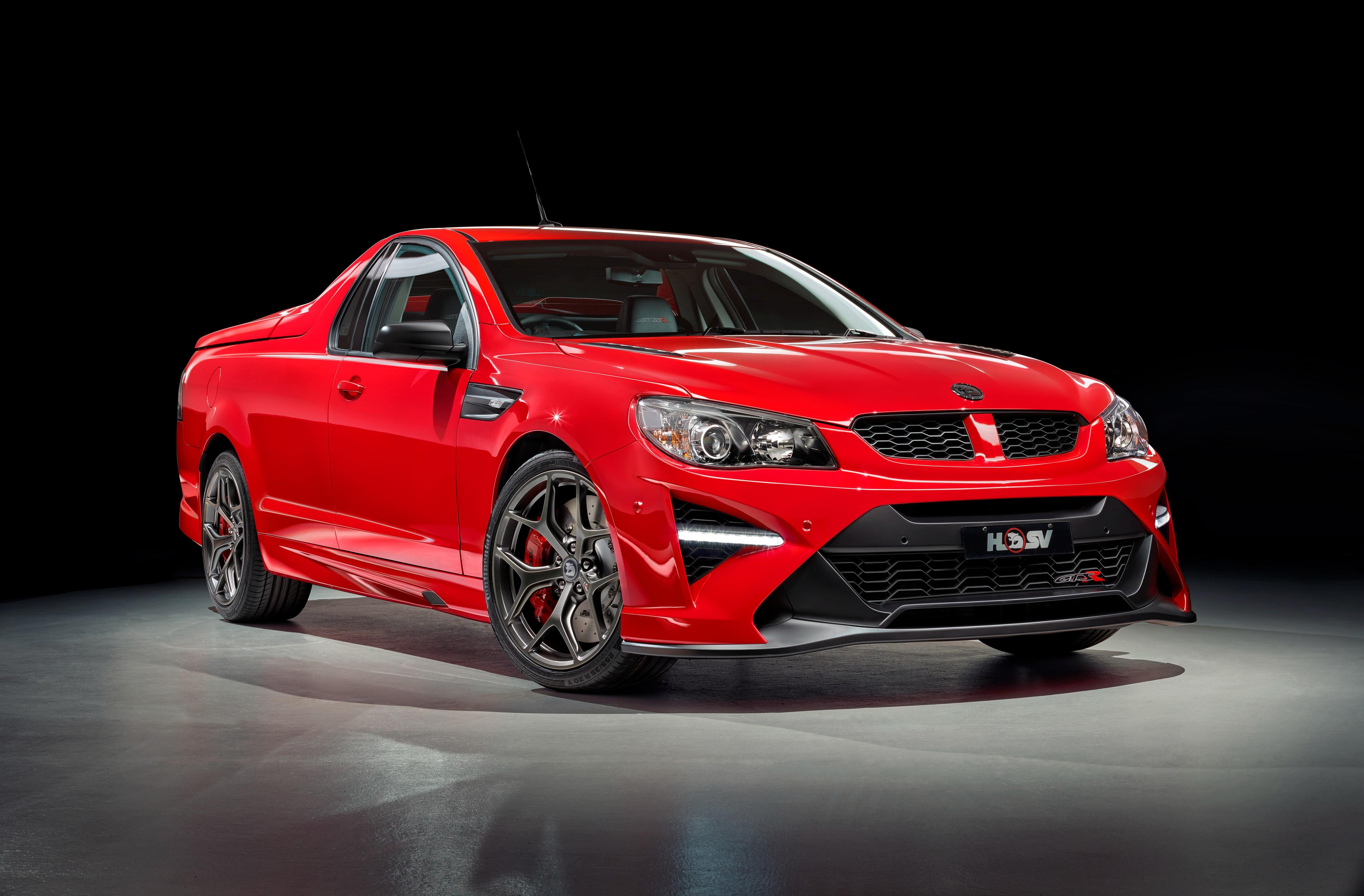 4096x2692 Red HSV GTSR Maloo, 2017 on a black background wallpaper and image, picture, photo