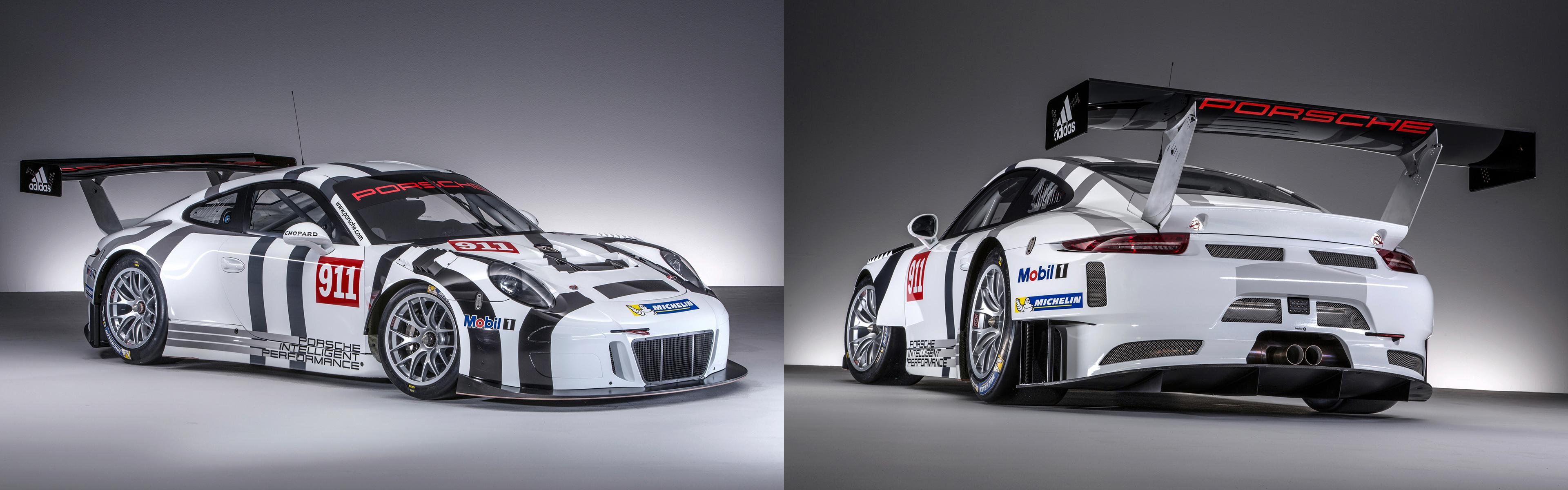 3840x1200 Porsche 991 GT3 R: multiwall